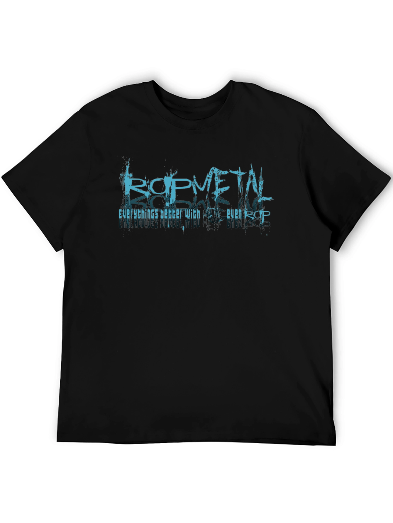 Rop Metal Black T-Shirt