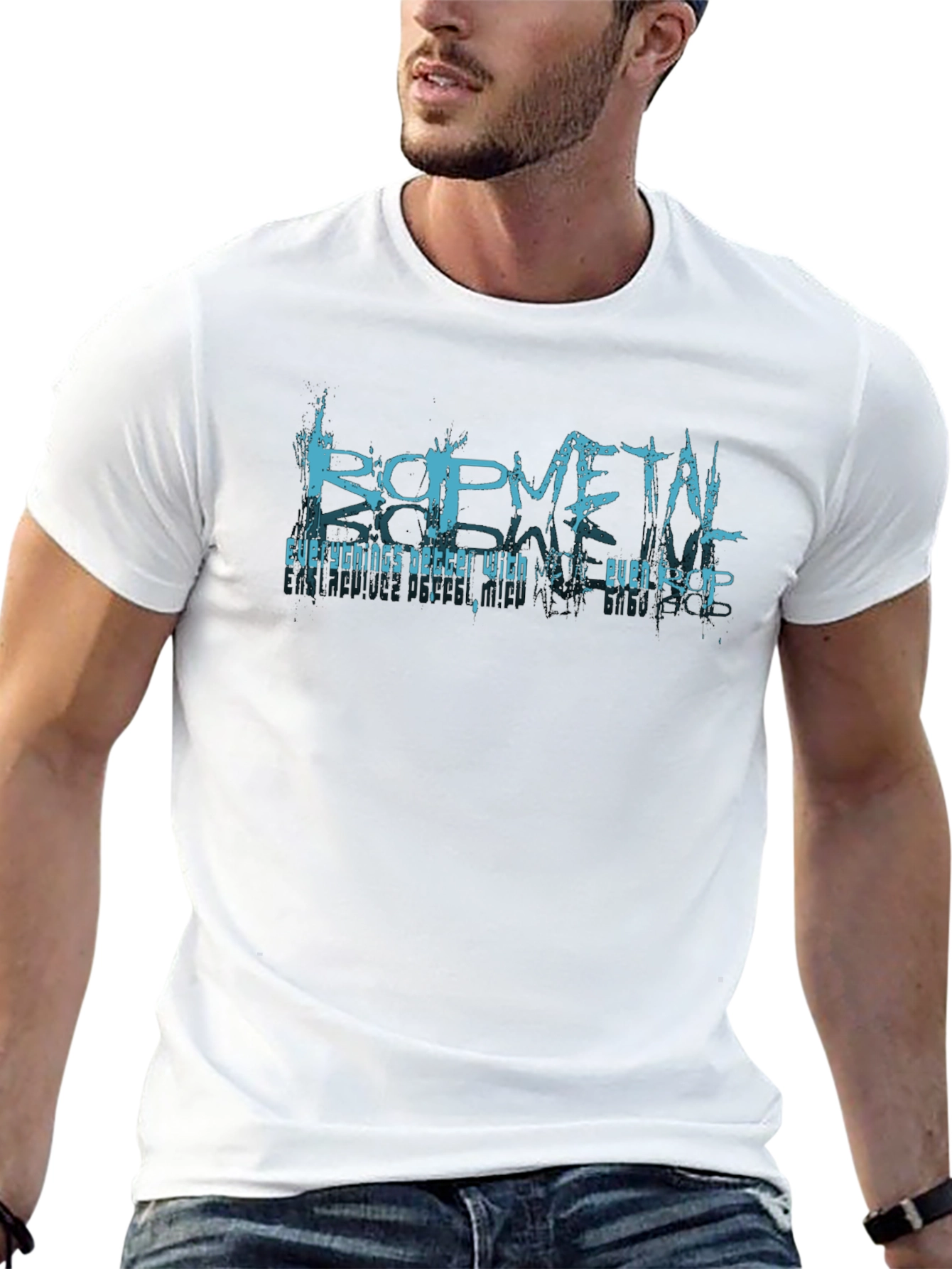 Rop Metal Black T-Shirt