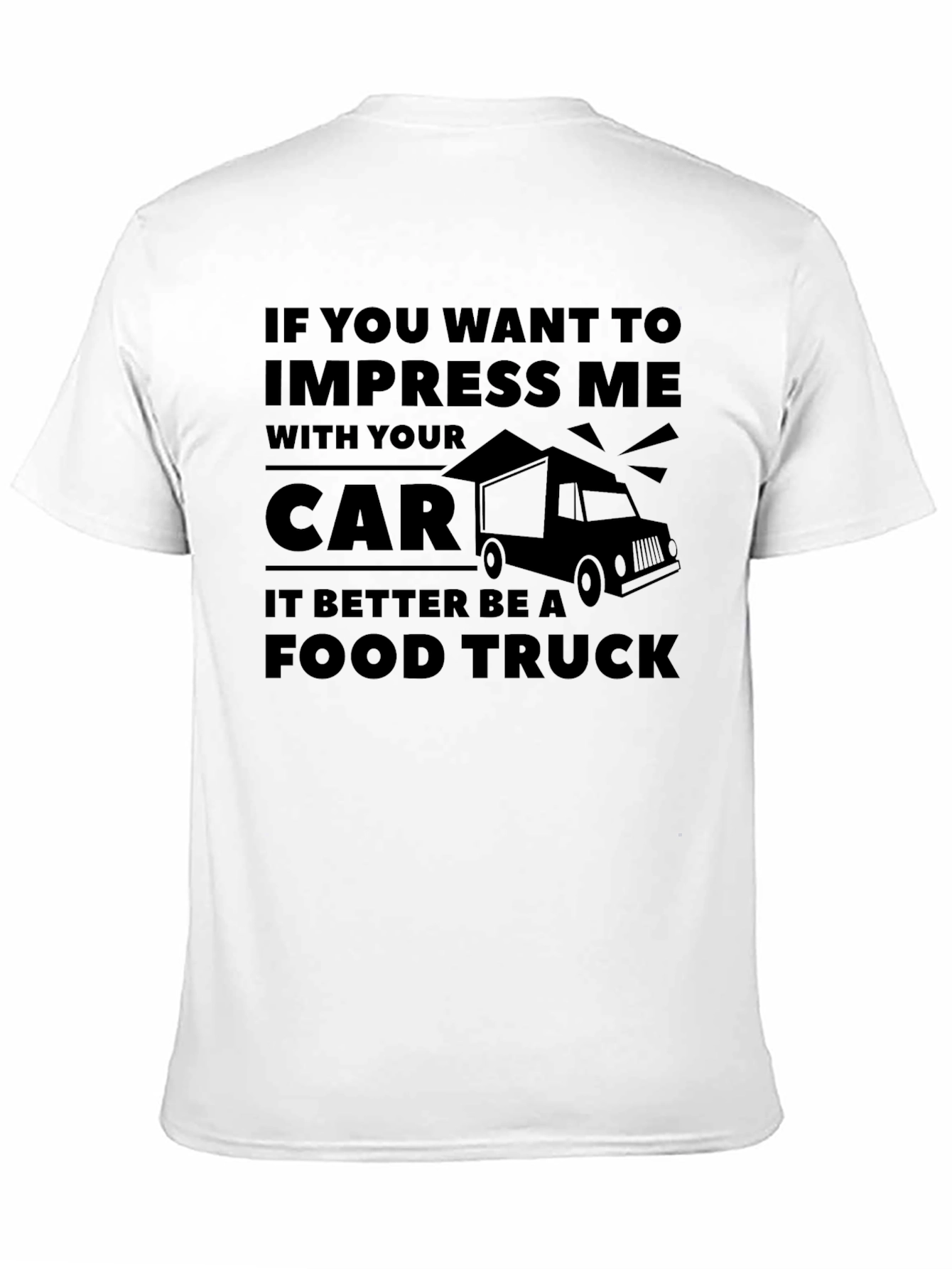 Food Truck Car Graphic T-Shirt