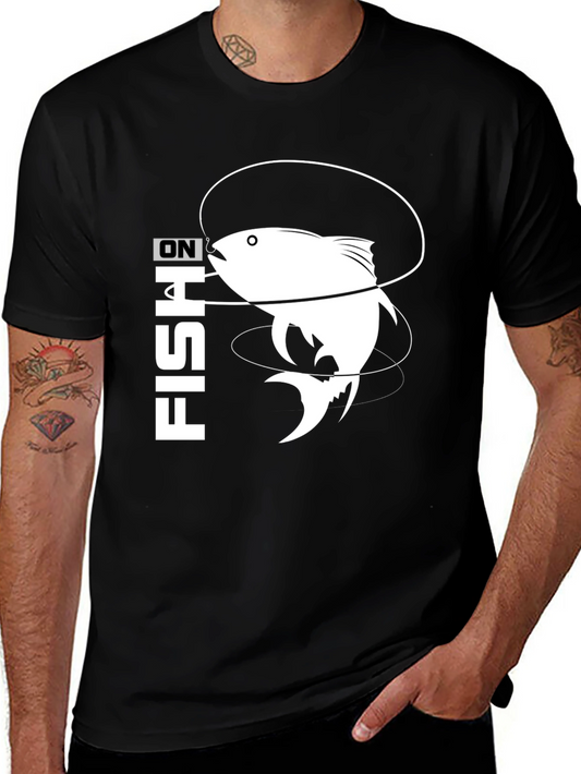 Fish On T-Shirt - Fishing Graphic Tee