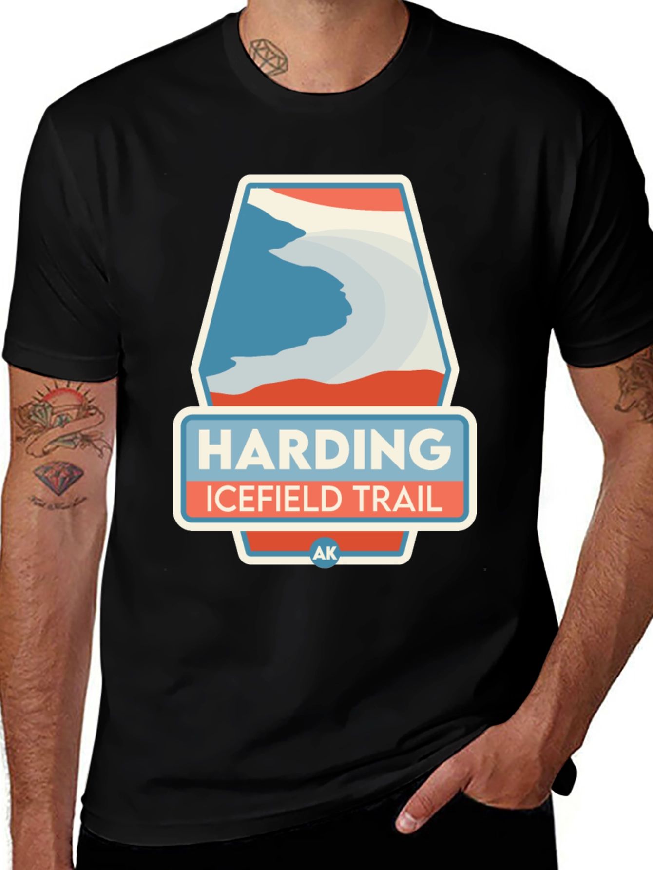 Harding Icefield Trail Graphic Tee
