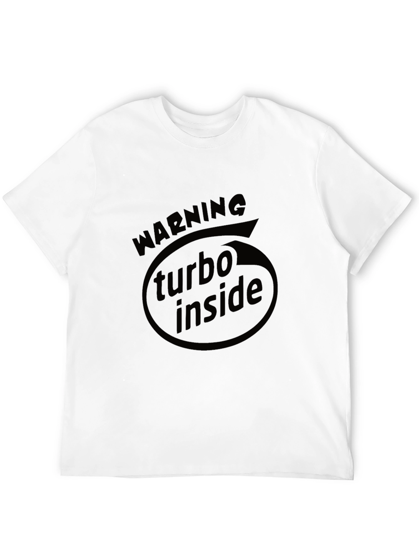 Turbo Inside Black Graphic Tee