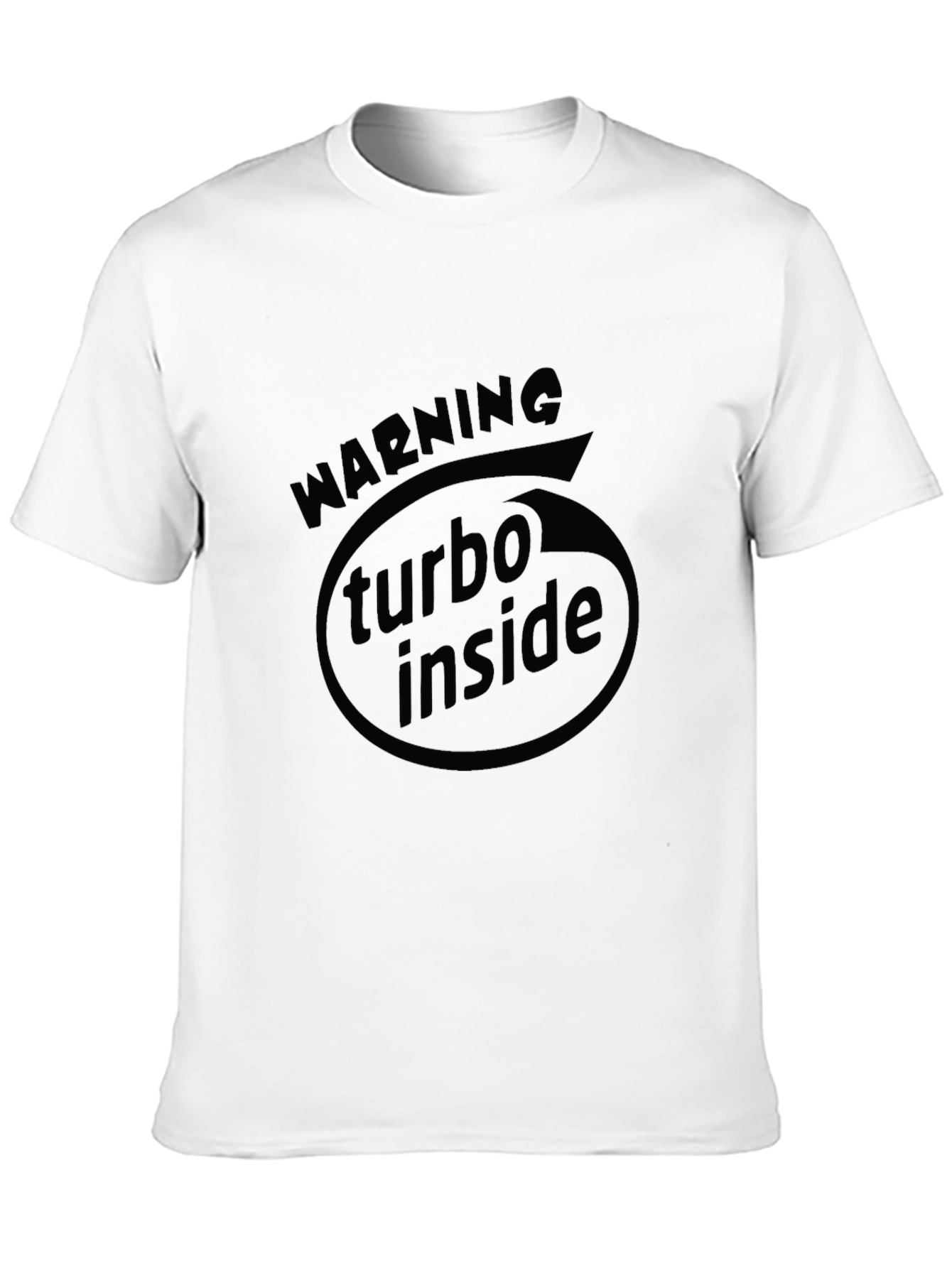 Turbo Inside Black Graphic Tee
