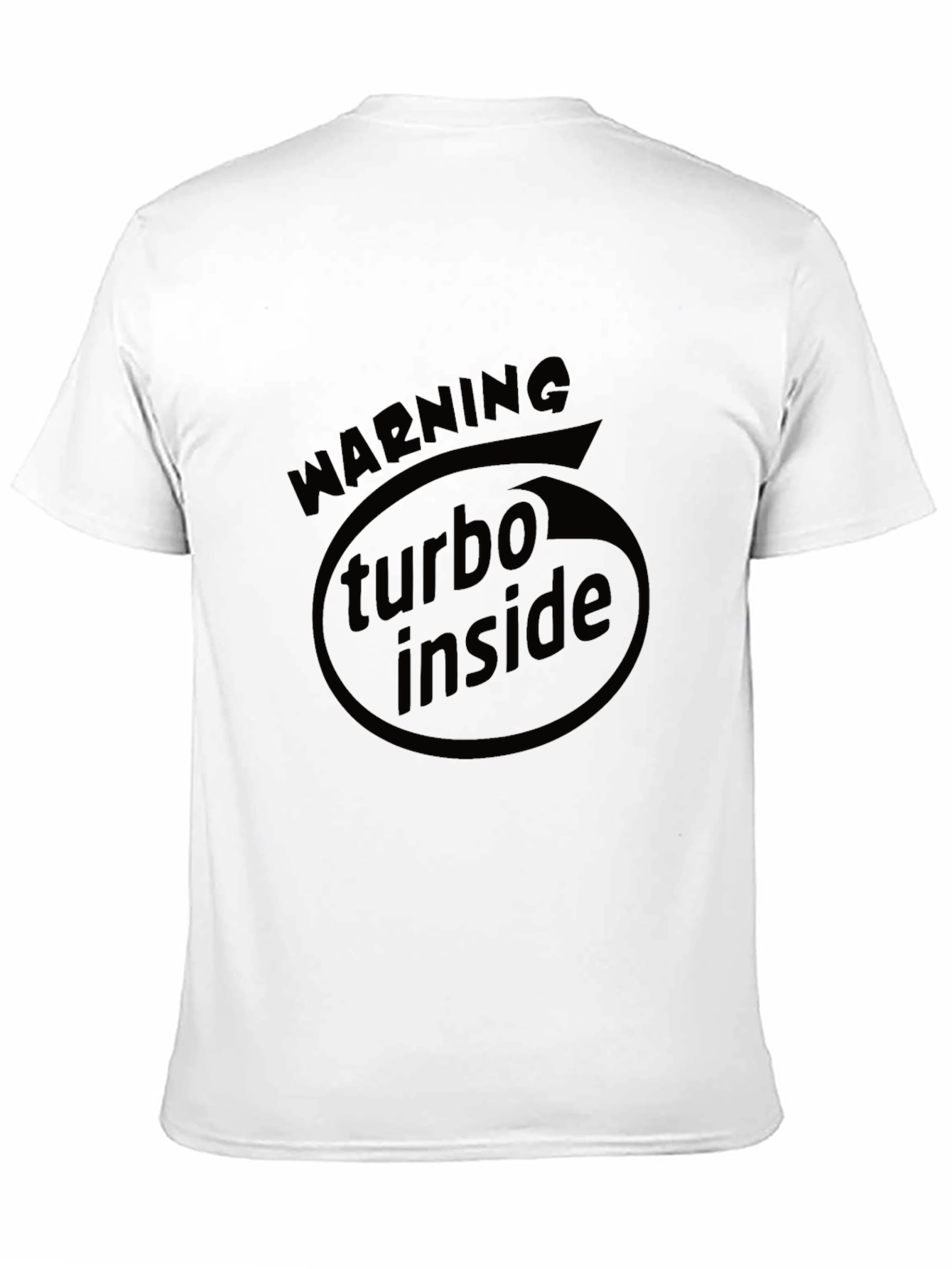 Turbo Inside Black Graphic Tee