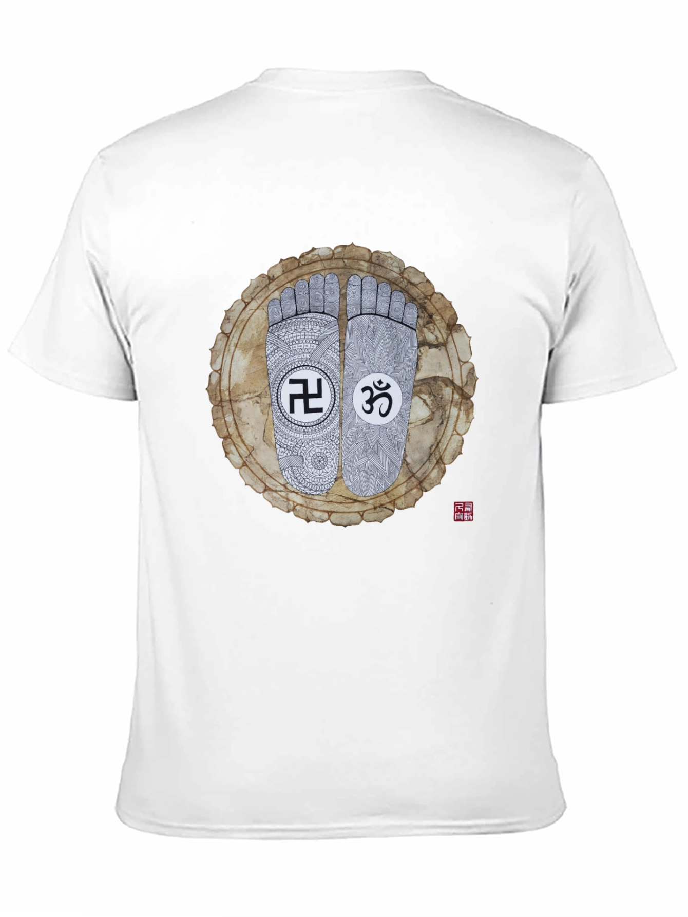 Spiritual Footprint Graphic Tee - Unisex