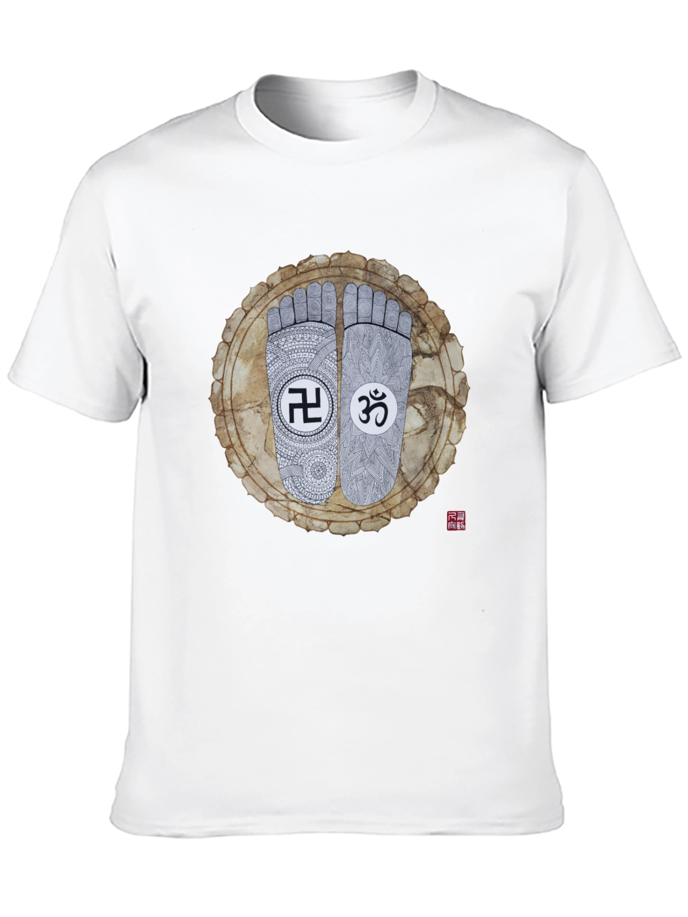 Spiritual Footprint Graphic Tee - Unisex