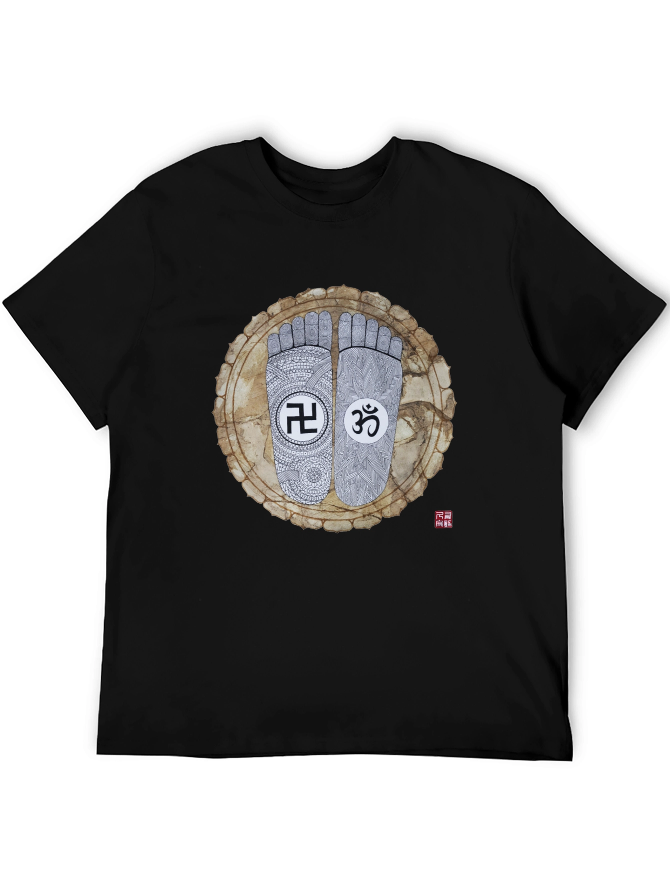 Spiritual Footprint Graphic Tee - Unisex