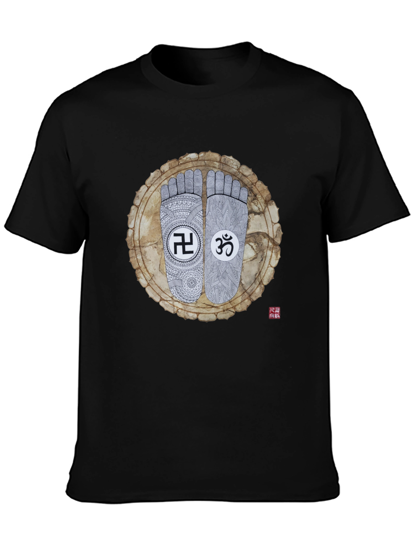 Spiritual Footprint Graphic Tee - Unisex