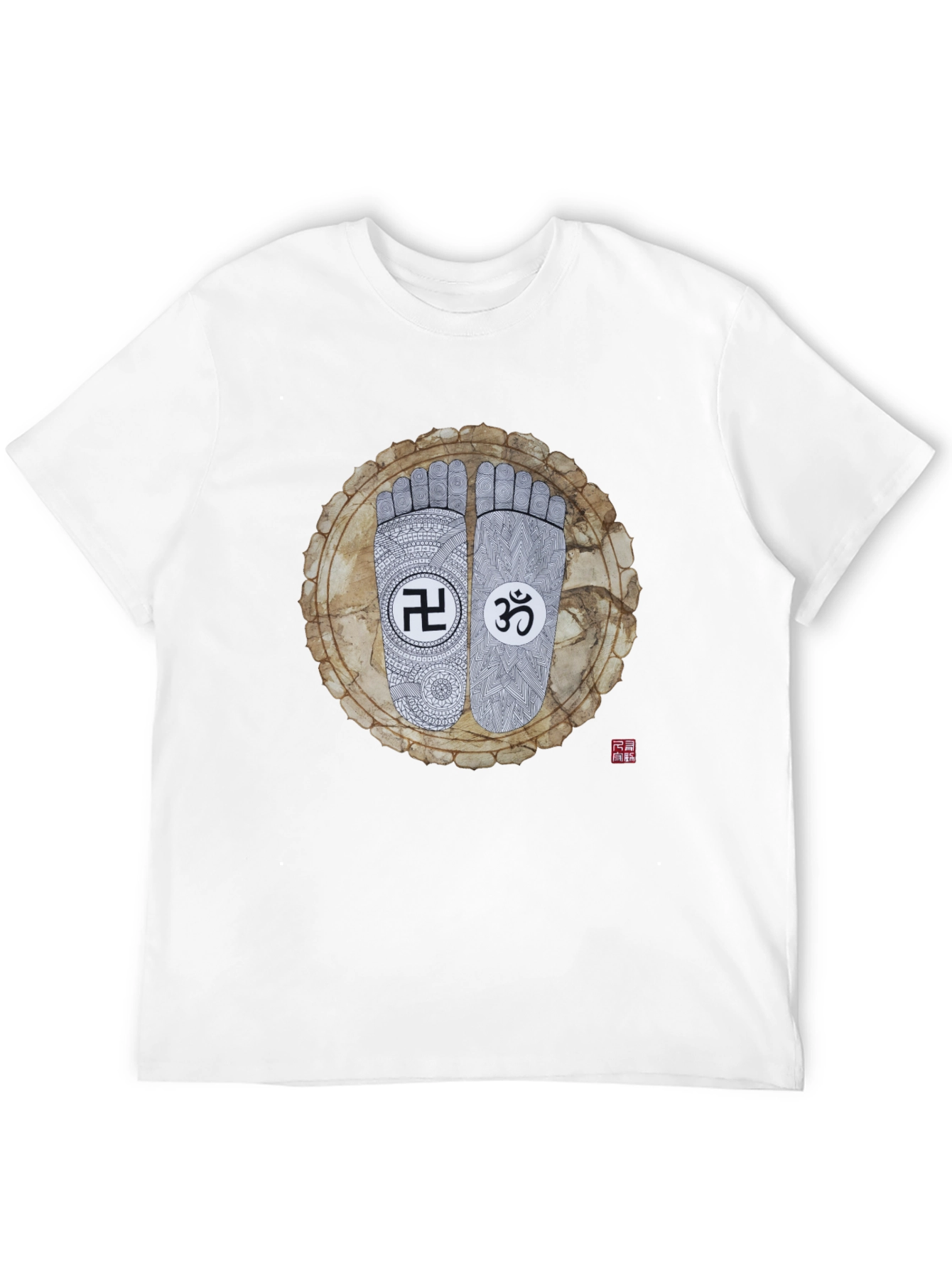 Spiritual Footprint Graphic Tee - Unisex