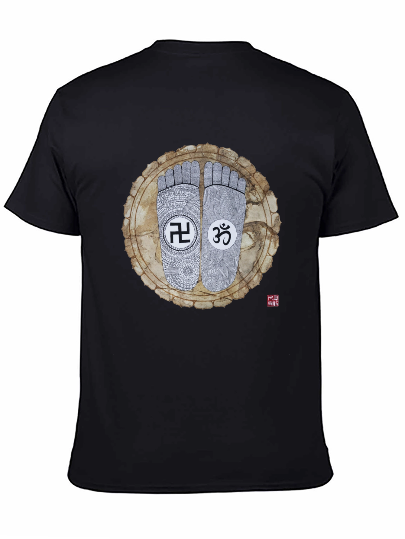 Spiritual Footprint Graphic Tee - Unisex