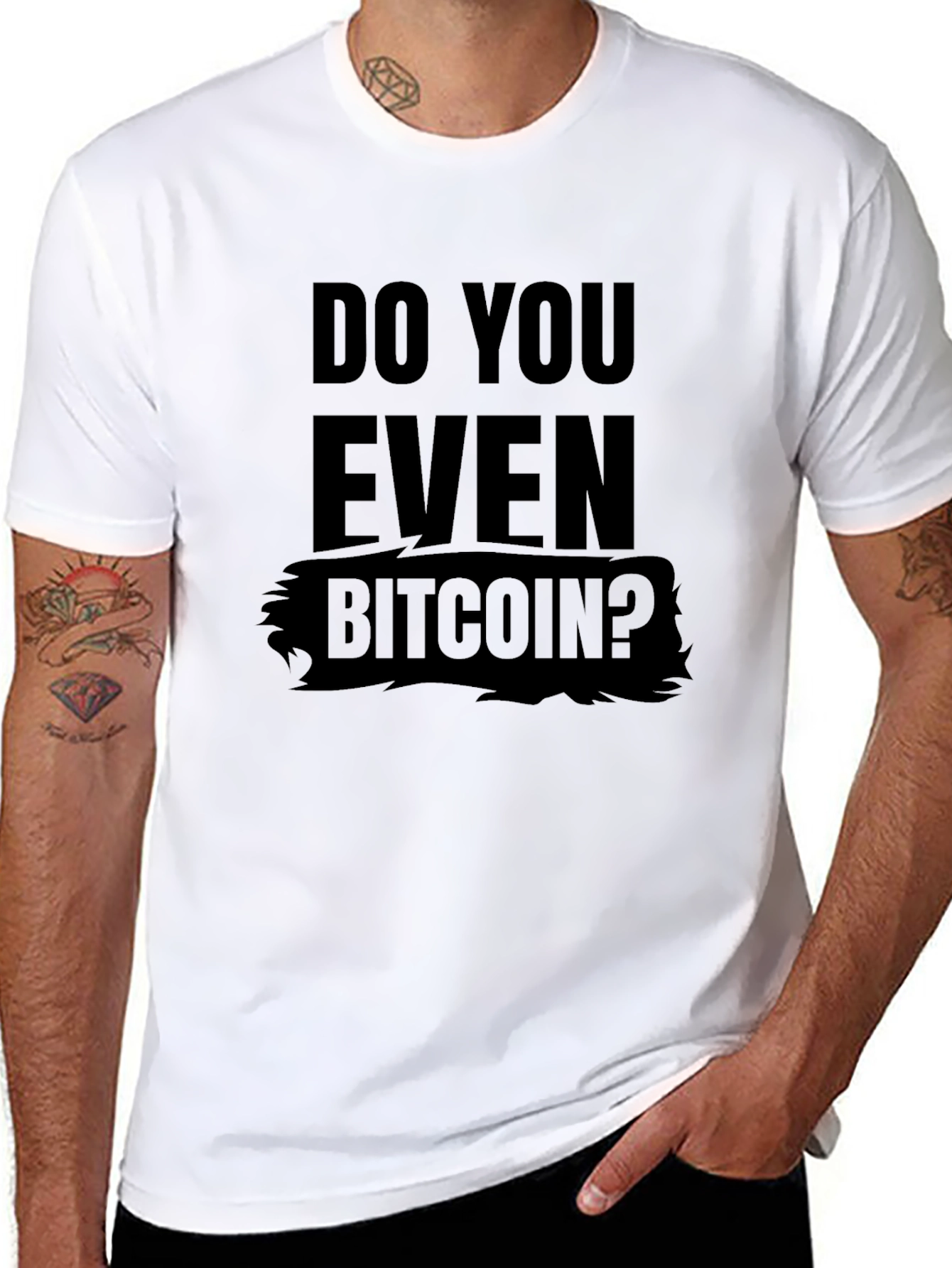 Do You Even Bitcoin? Graphic Tee - Crypto T-Shirt