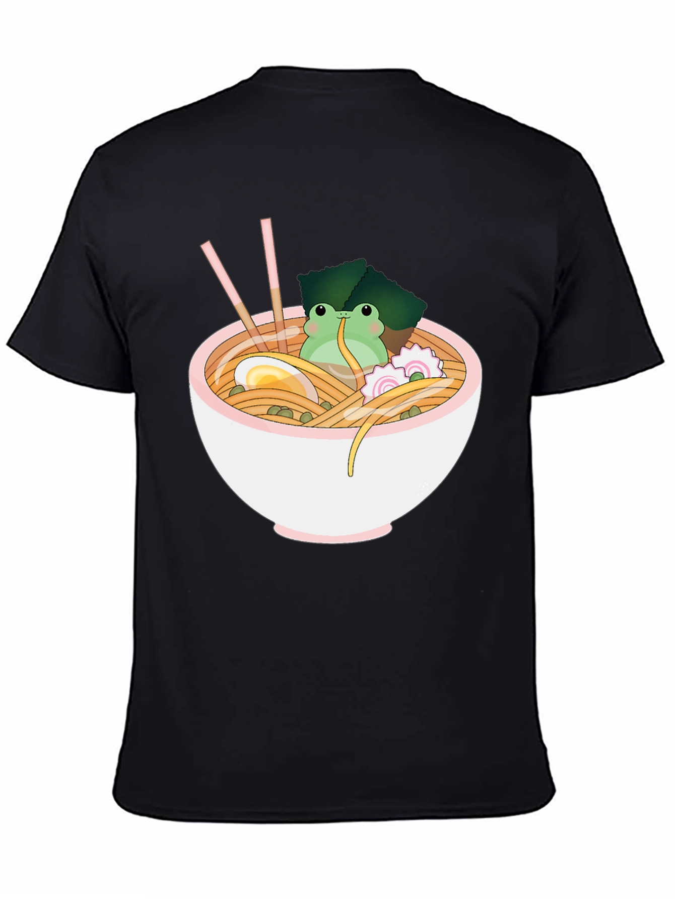 Ramen Frog T-Shirt - Quirky Anime Foodie Tee