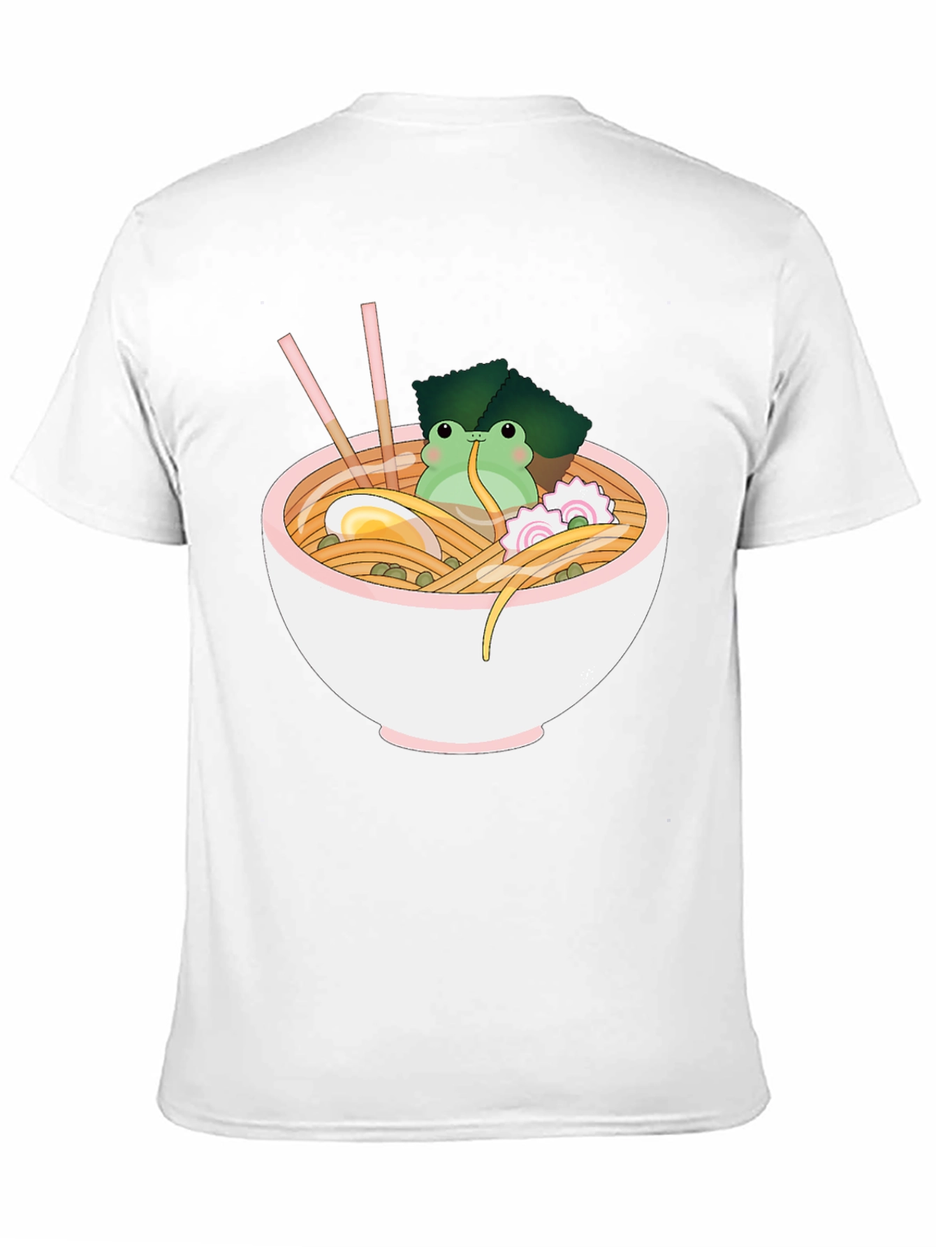 Ramen Frog T-Shirt - Quirky Anime Foodie Tee