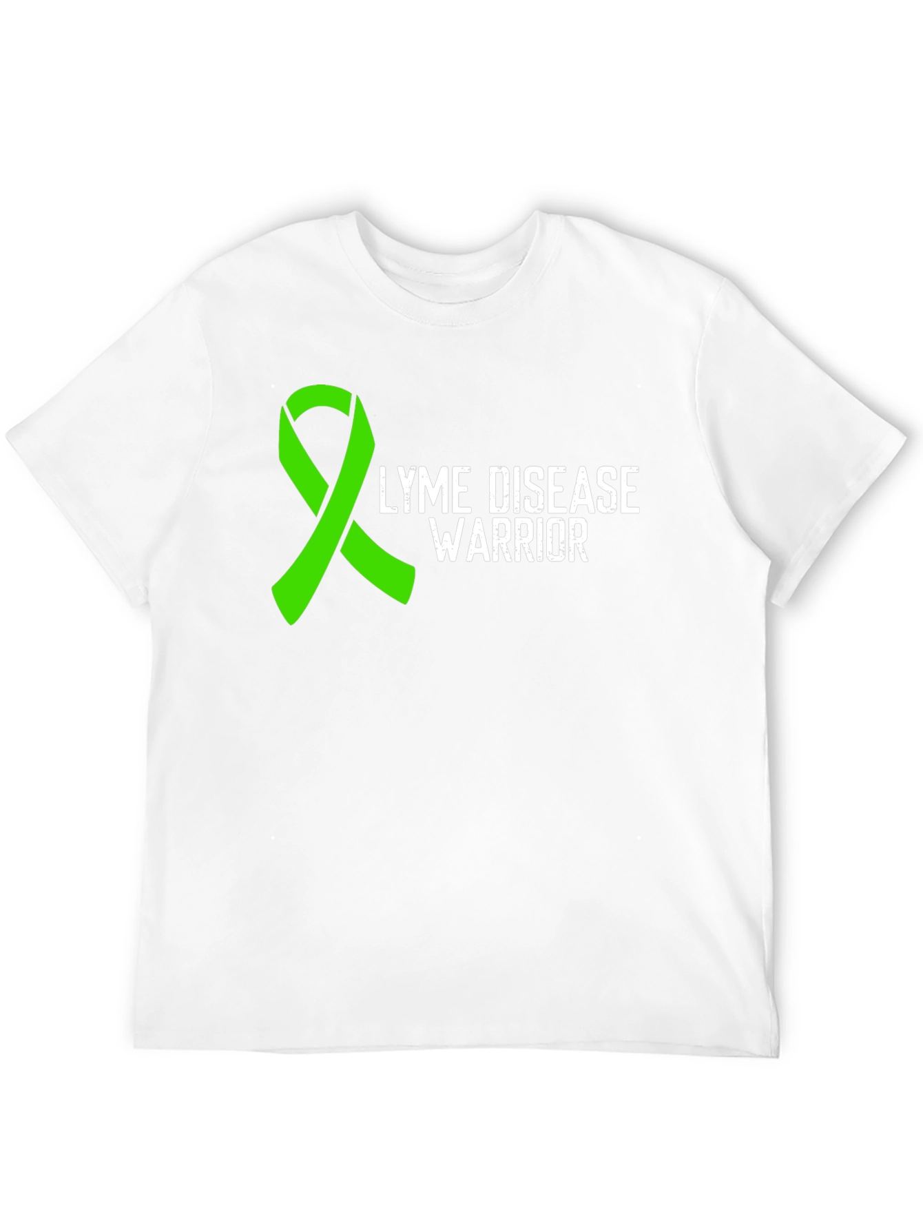 Lyme Disease Warrior T-Shirt - Awareness Ribbon