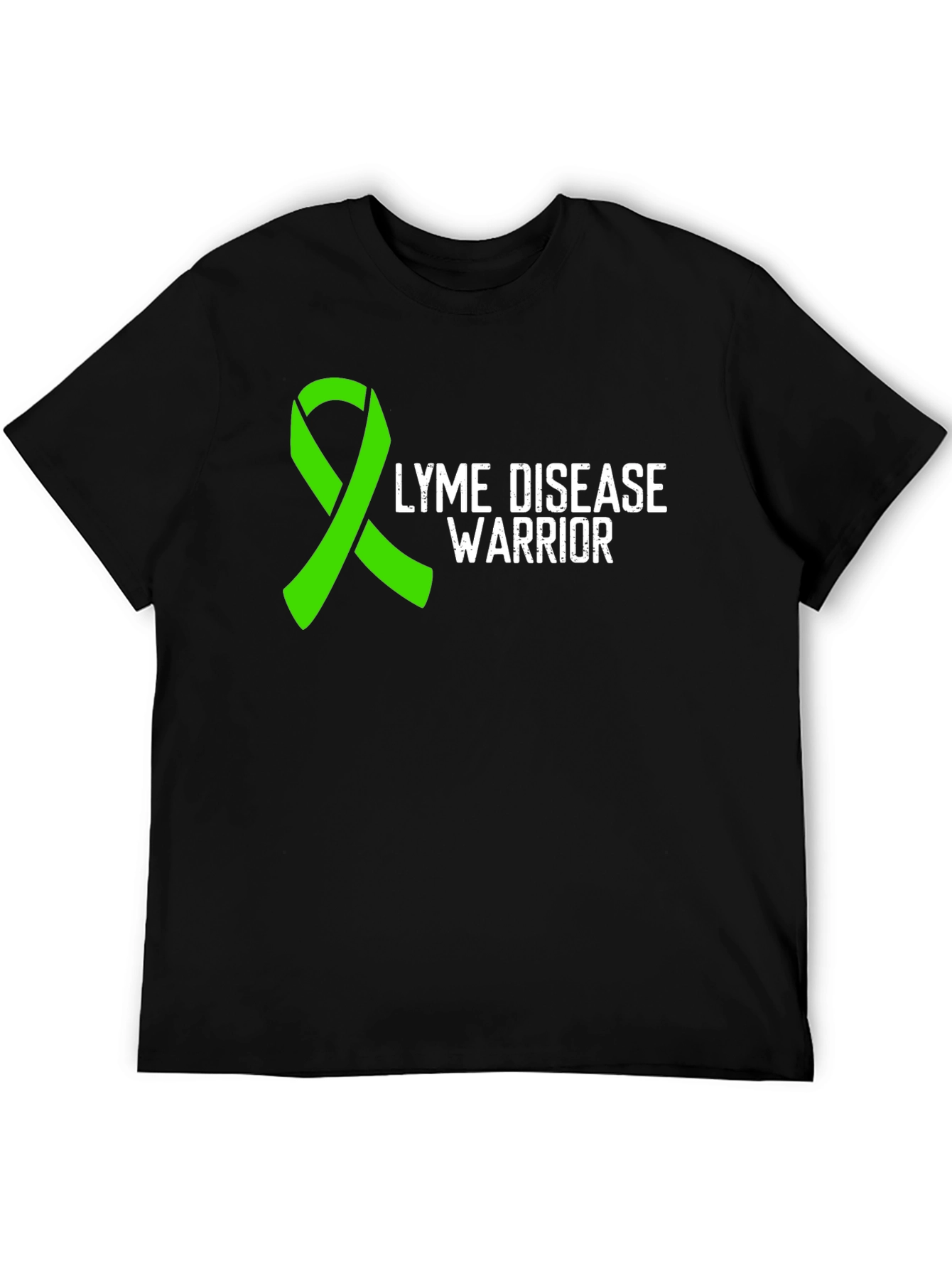 Lyme Disease Warrior T-Shirt - Awareness Ribbon