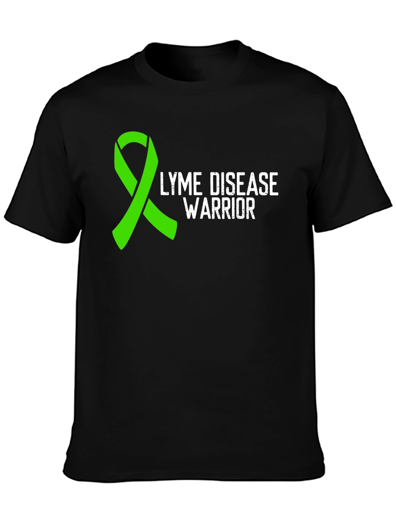 Lyme Disease Warrior T-Shirt - Awareness Ribbon
