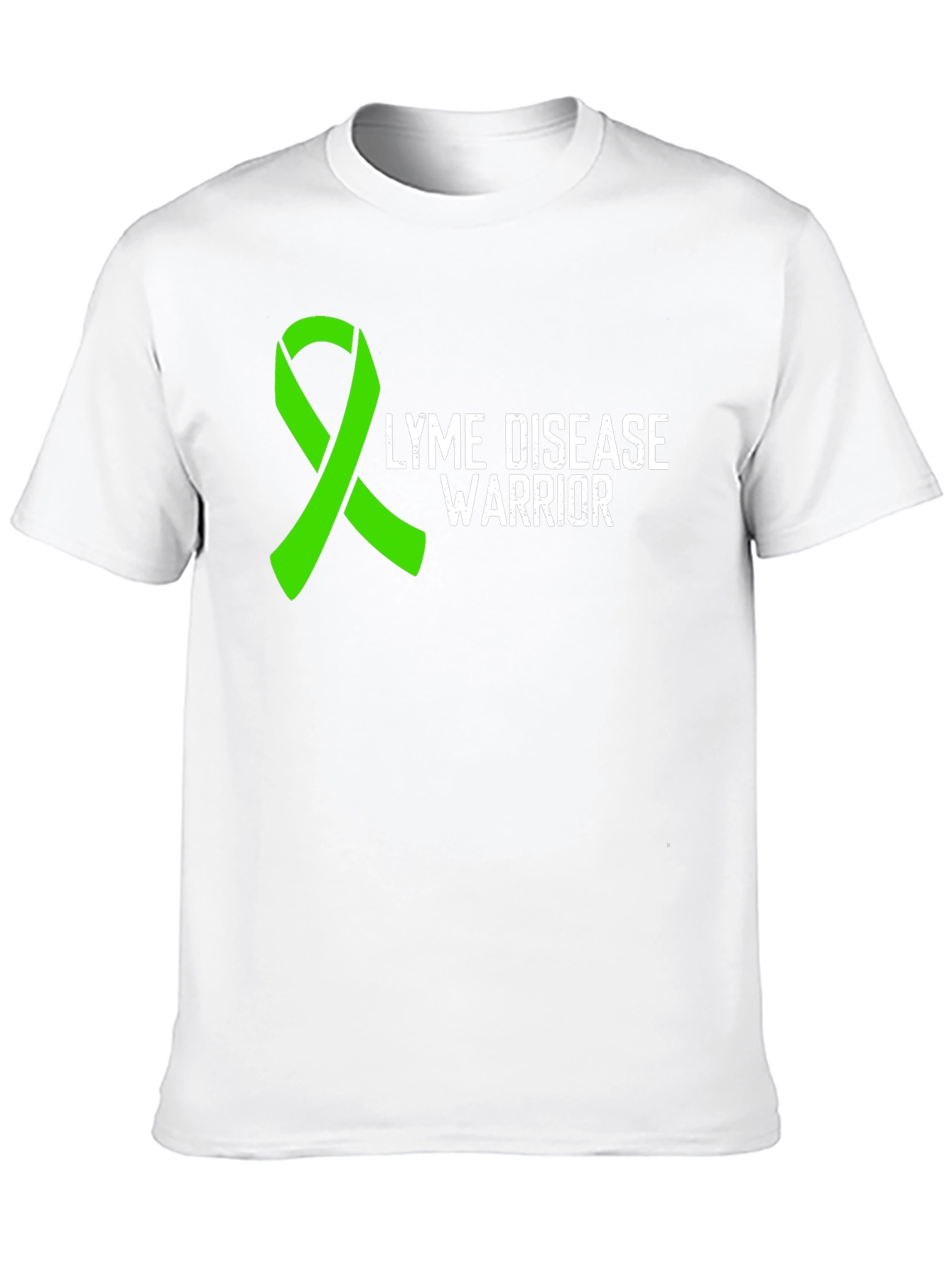 Lyme Disease Warrior T-Shirt - Awareness Ribbon