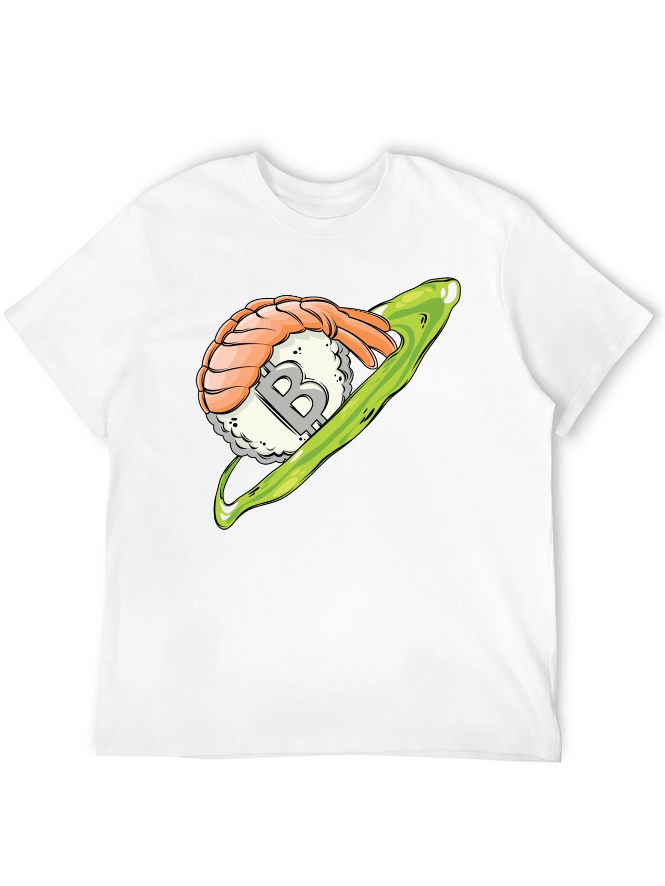Sushi Bitcoin Black T-Shirt