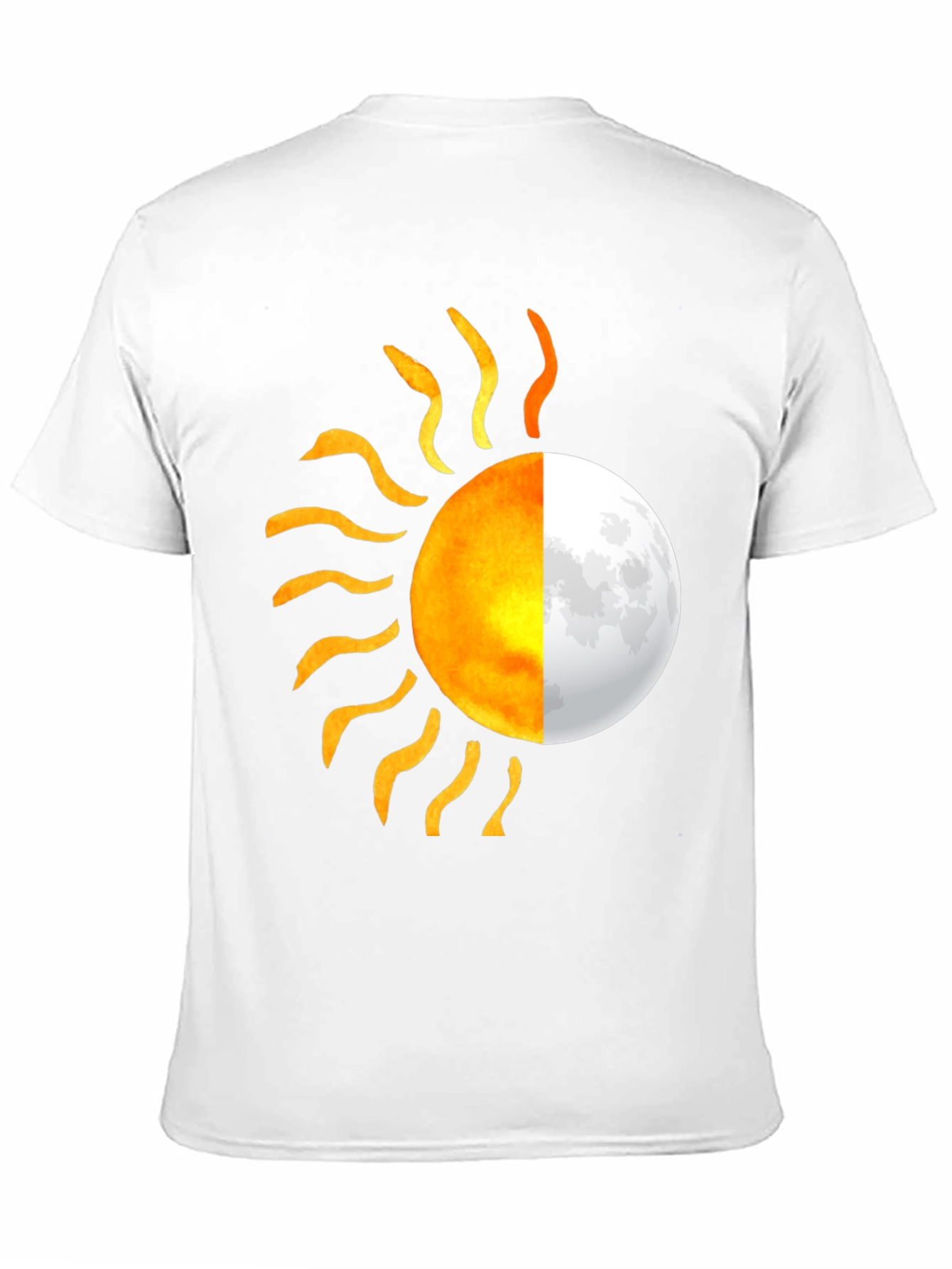 Sun & Moon Graphic Tee - Unique Design