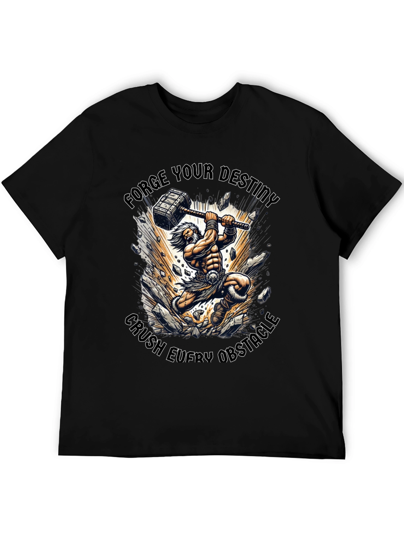 Forge Your Destiny Black T-Shirt
