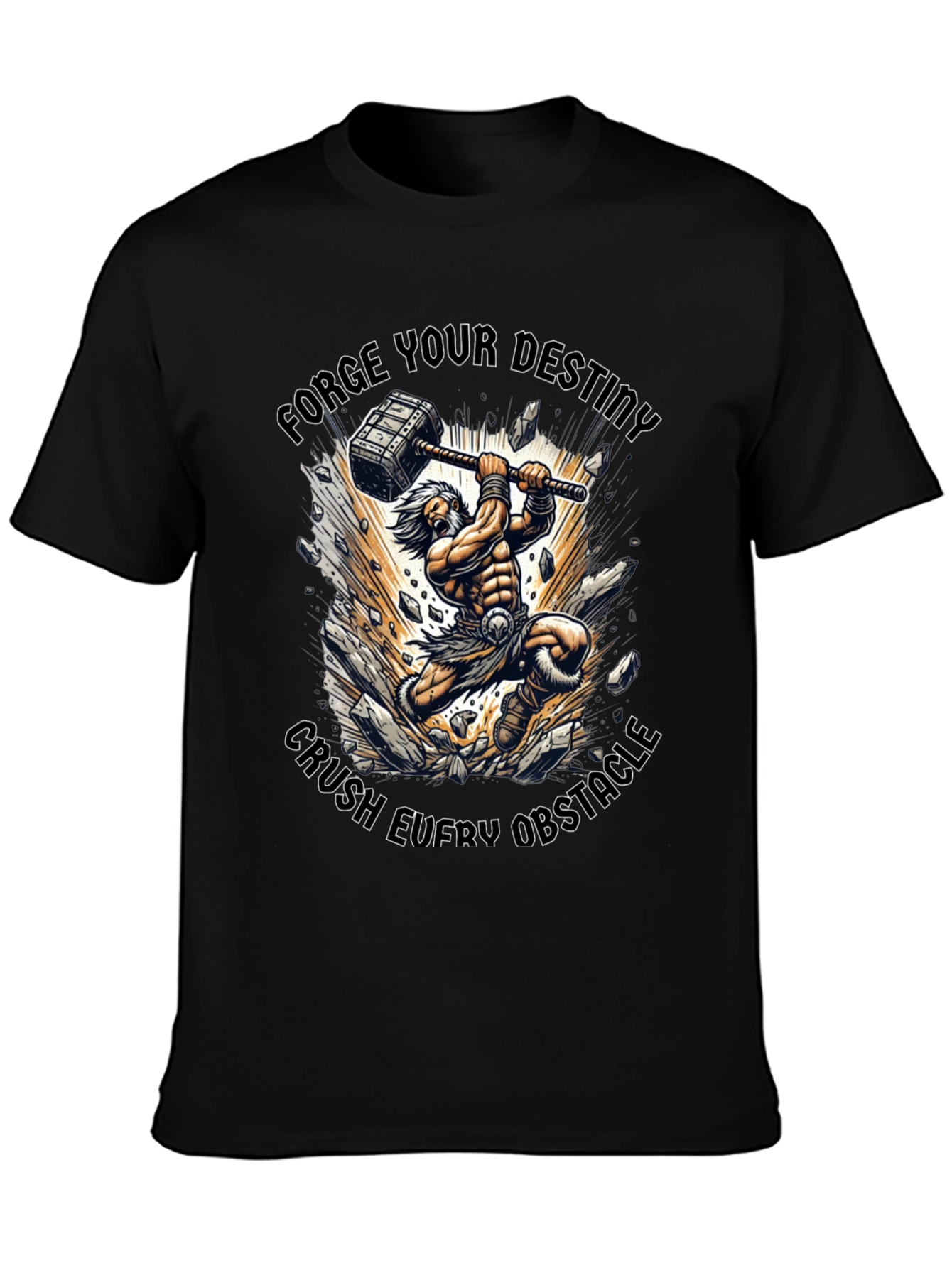 Forge Your Destiny Black T-Shirt