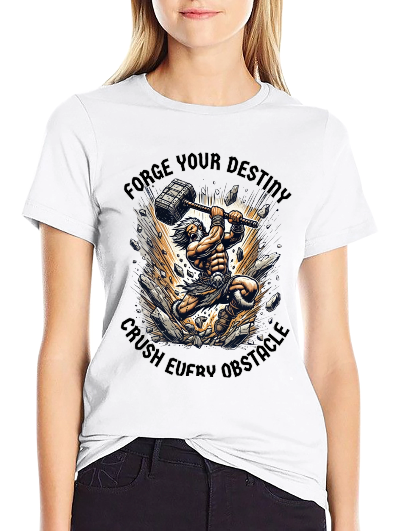Forge Your Destiny Black T-Shirt