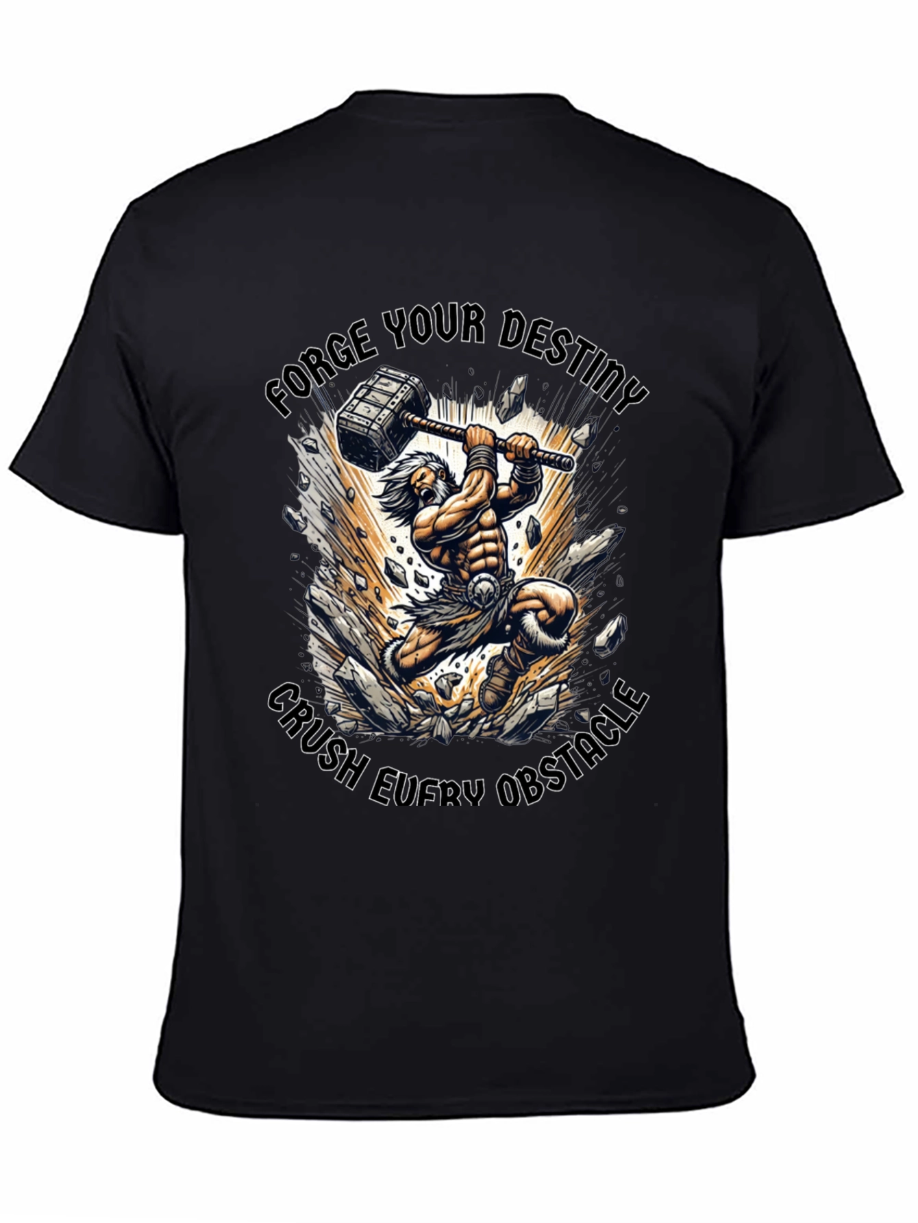 Forge Your Destiny Black T-Shirt