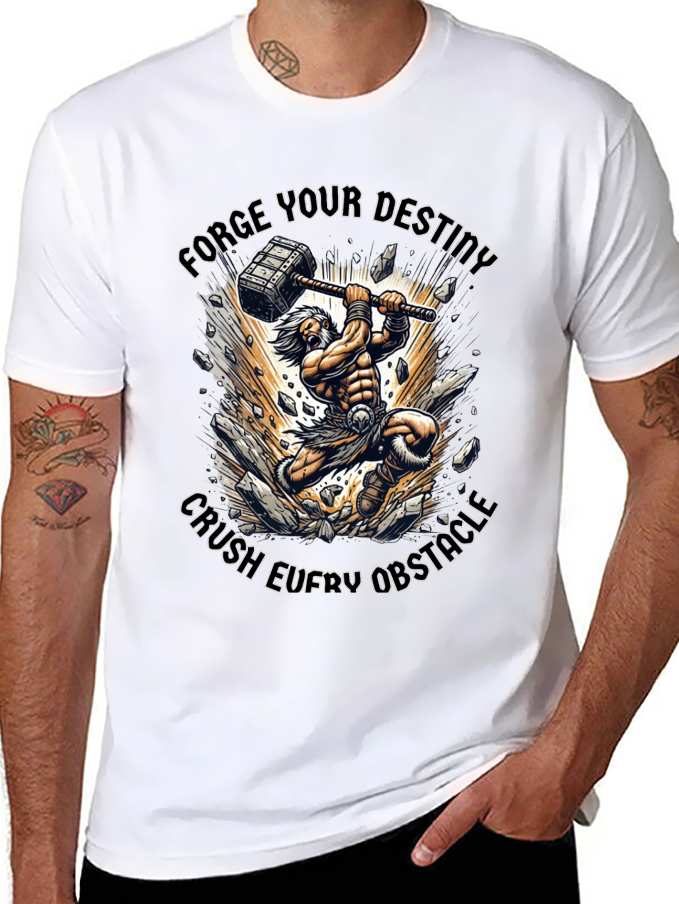Forge Your Destiny Black T-Shirt