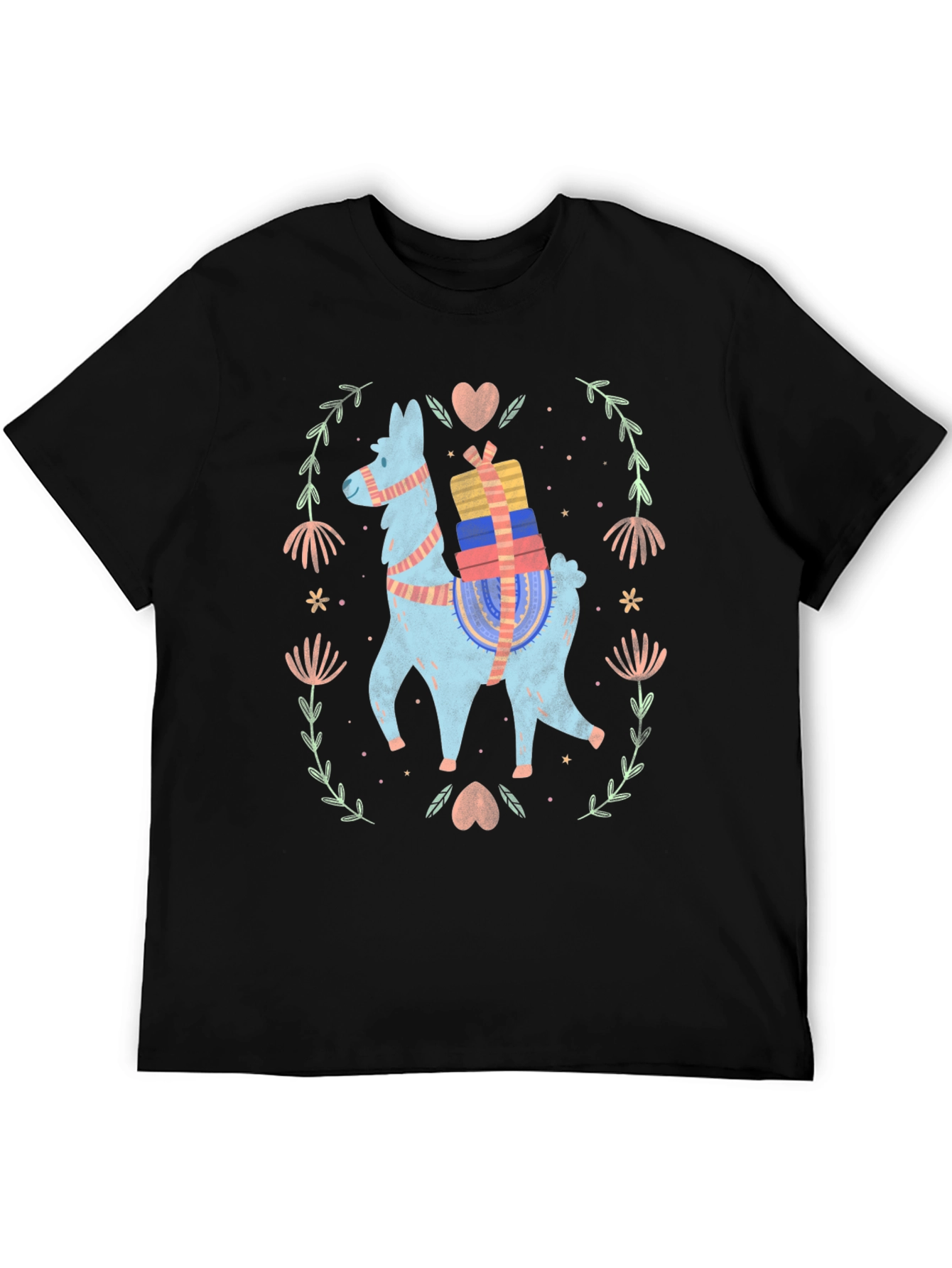 Llama Gift T-Shirt - Cute Holiday Tee