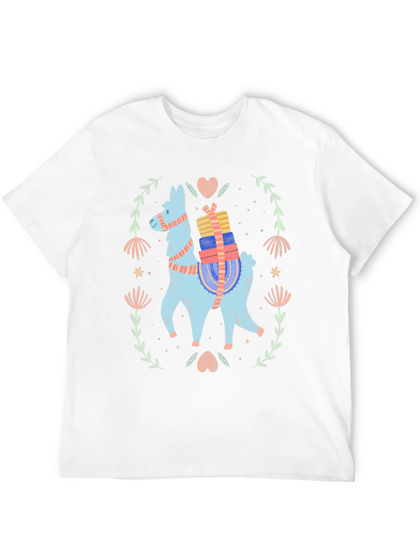 Llama Gift T-Shirt - Cute Holiday Tee