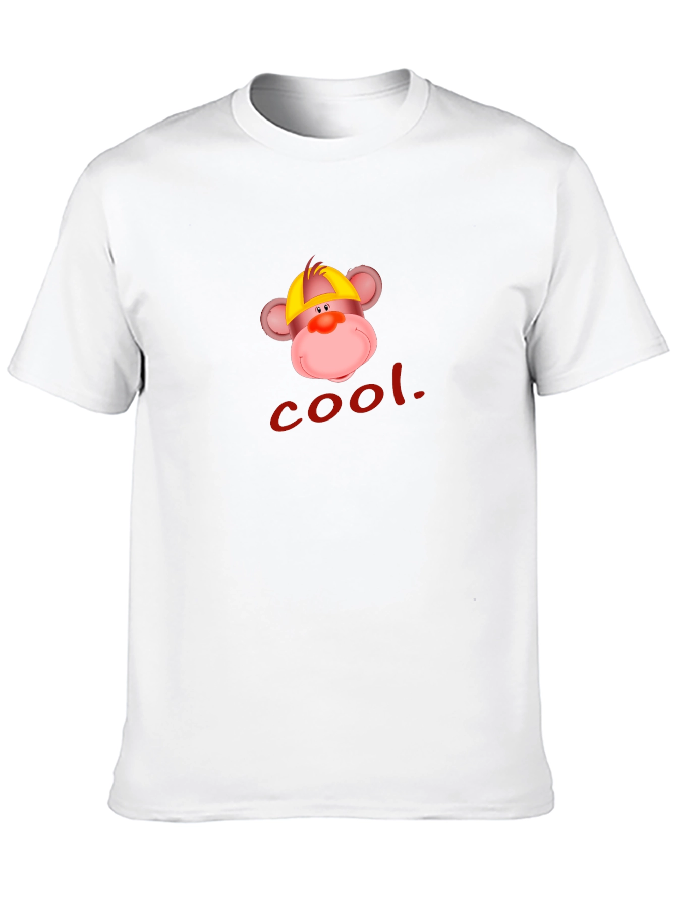 Cool Monkey Graphic Tee - Casual Black T-Shirt