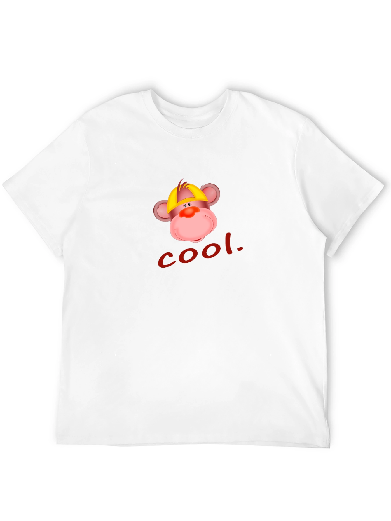 Cool Monkey Graphic Tee - Casual Black T-Shirt