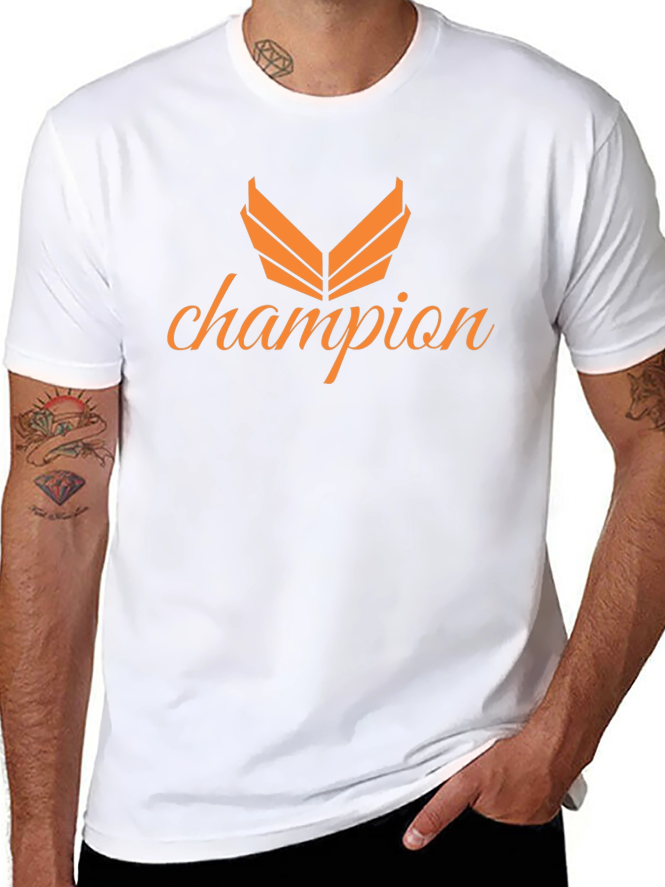 Champion Graphic T-Shirt - Stylish & Comfortable
