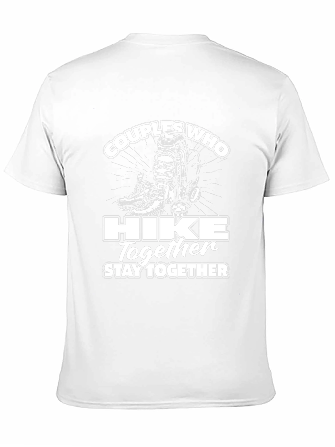 Couples Who Hike Together Graphic Tee