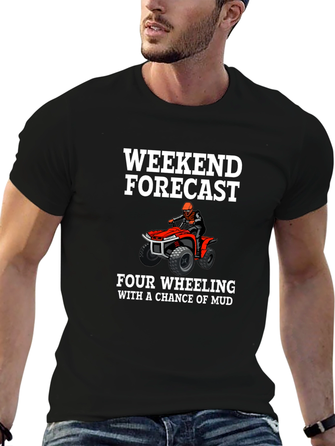 Weekend Forecast Four Wheeling T-Shirt