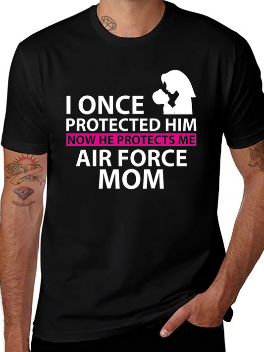 Air Force Mom Graphic T-Shirt