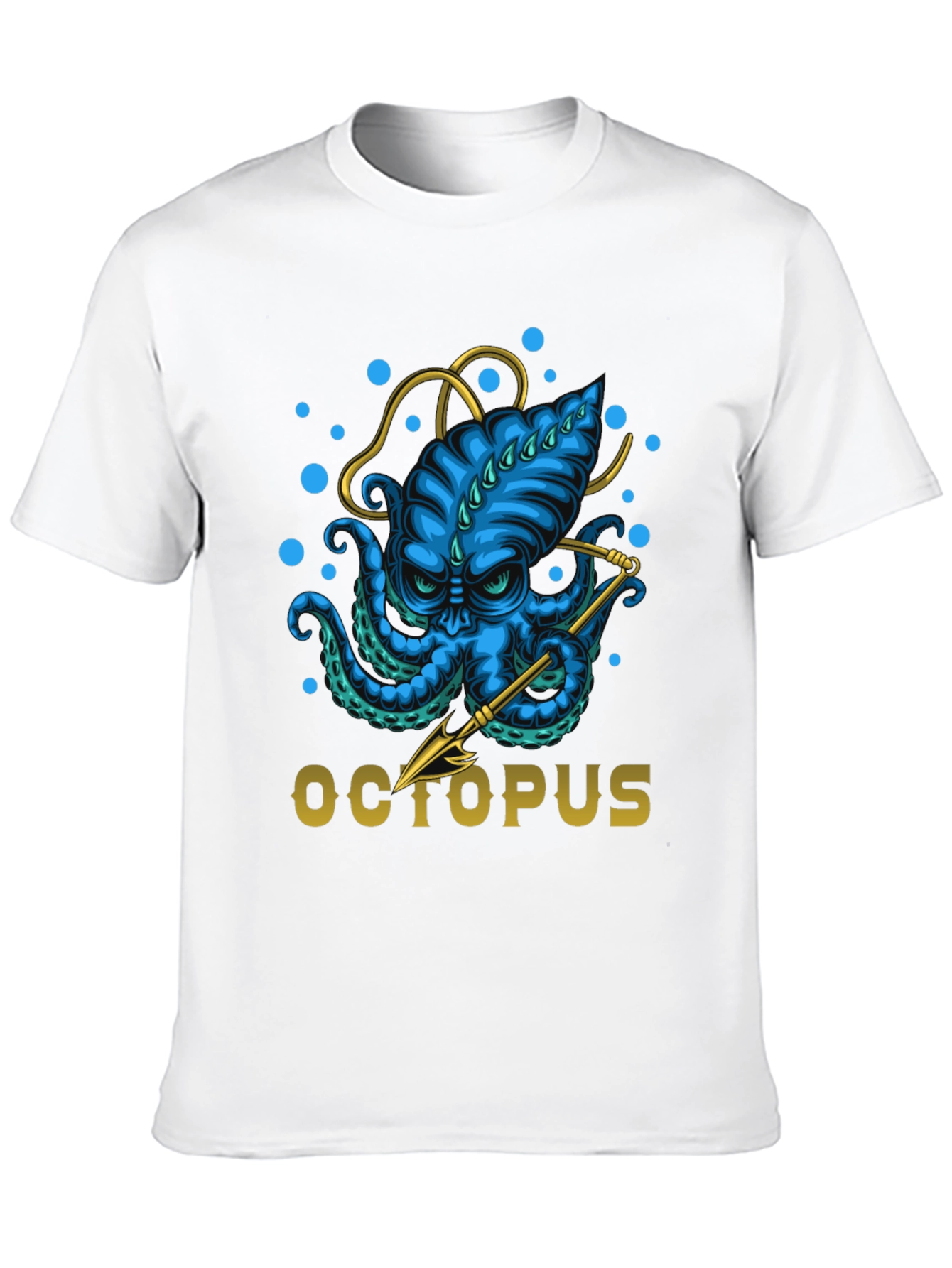 Octopus Graphic T-Shirt - Unique Ocean Lover Tee