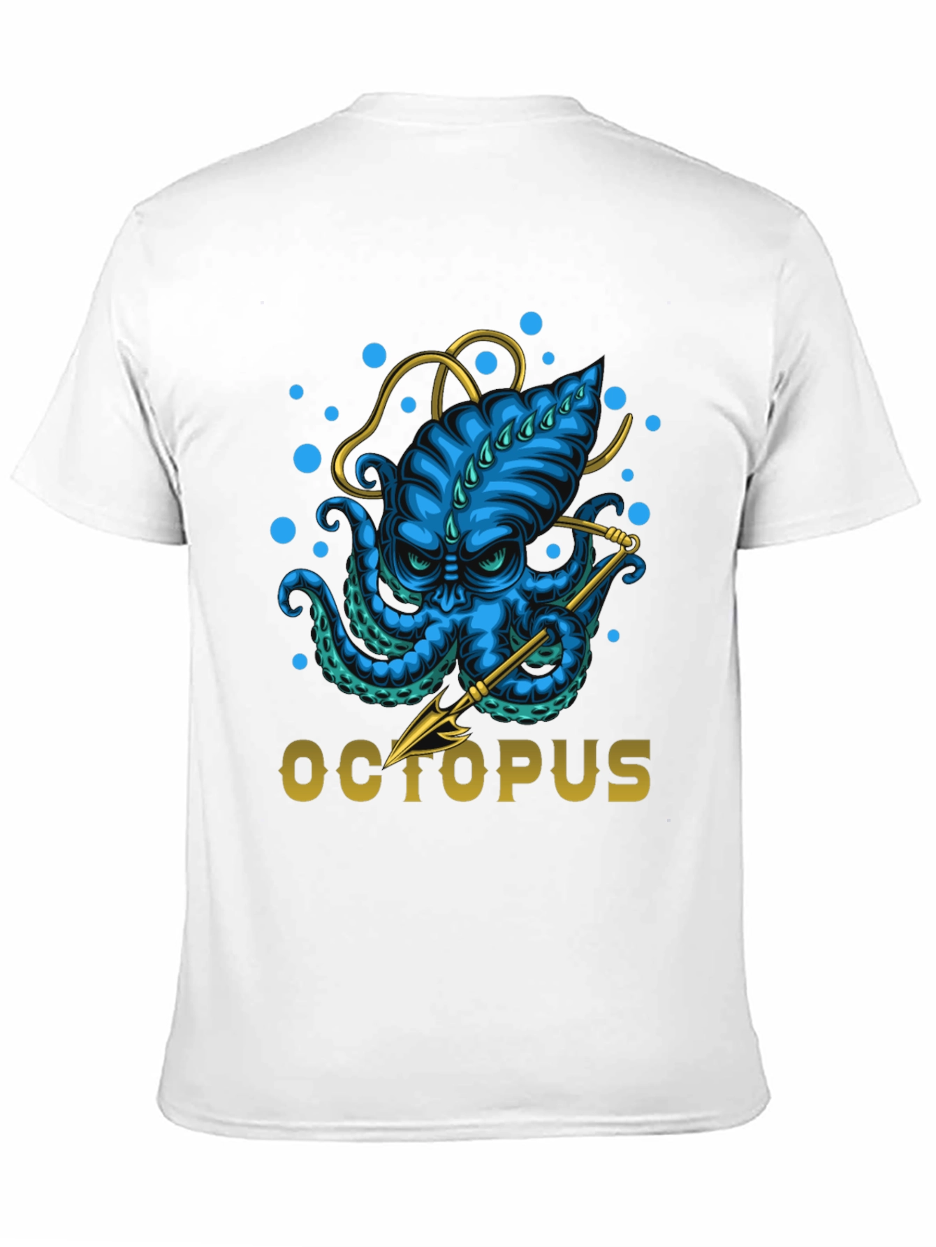 Octopus Graphic T-Shirt - Unique Ocean Lover Tee