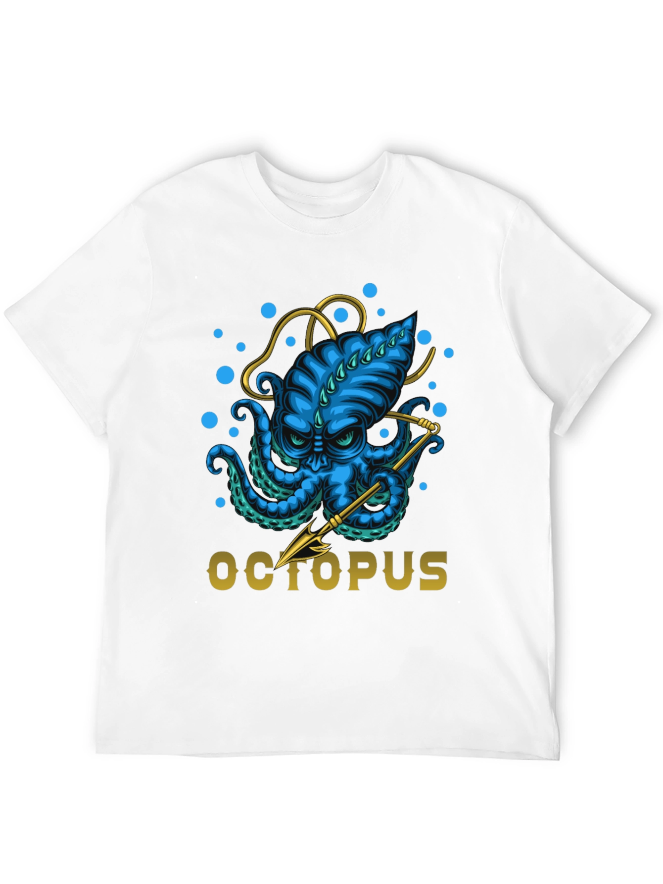 Octopus Graphic T-Shirt - Unique Ocean Lover Tee