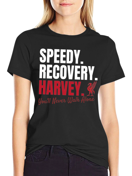 Speedy Recovery Harvey T-Shirt - Liverpool Fan Tribute
