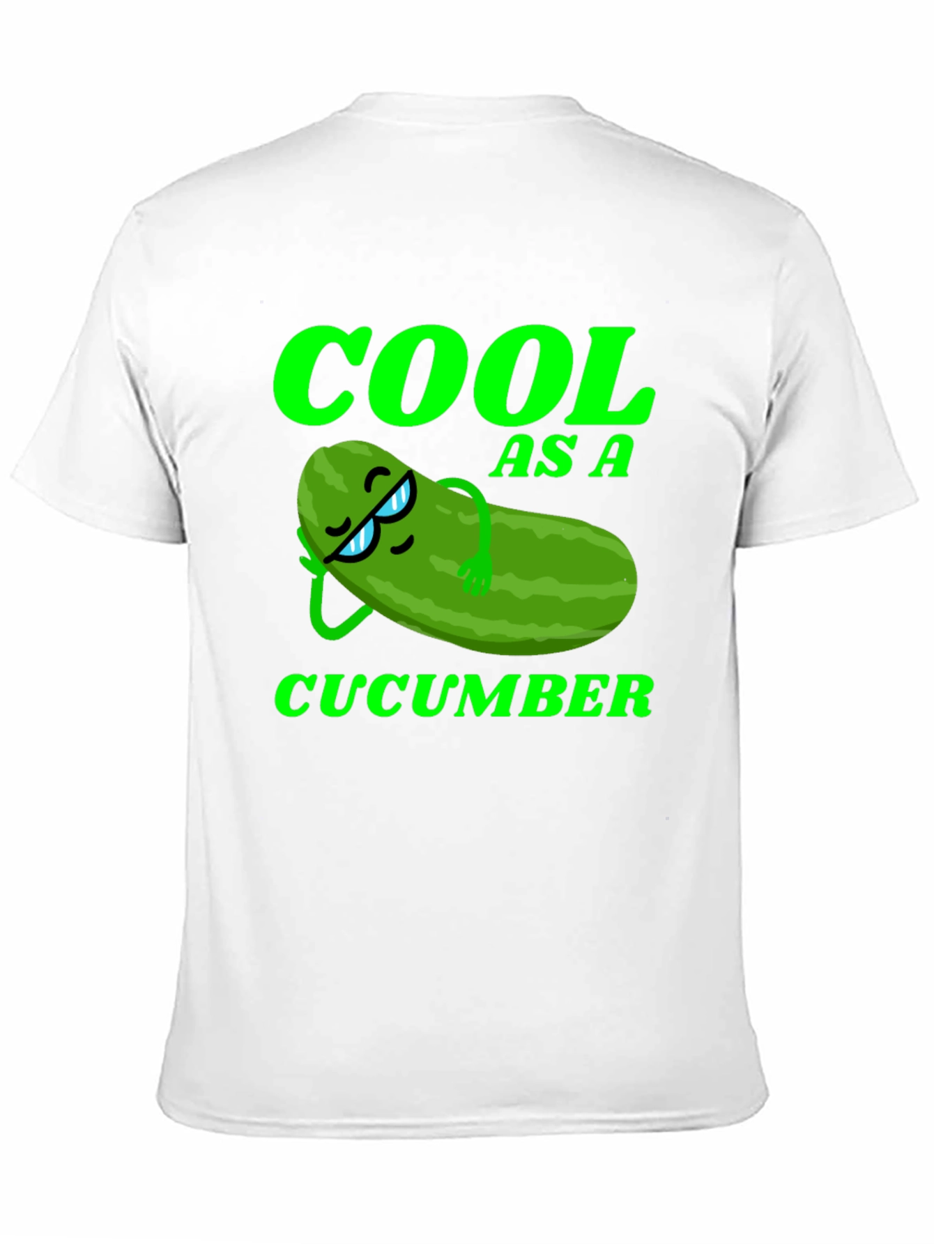 Cool As A Cucumber Graphic Tee - Relaxed Style