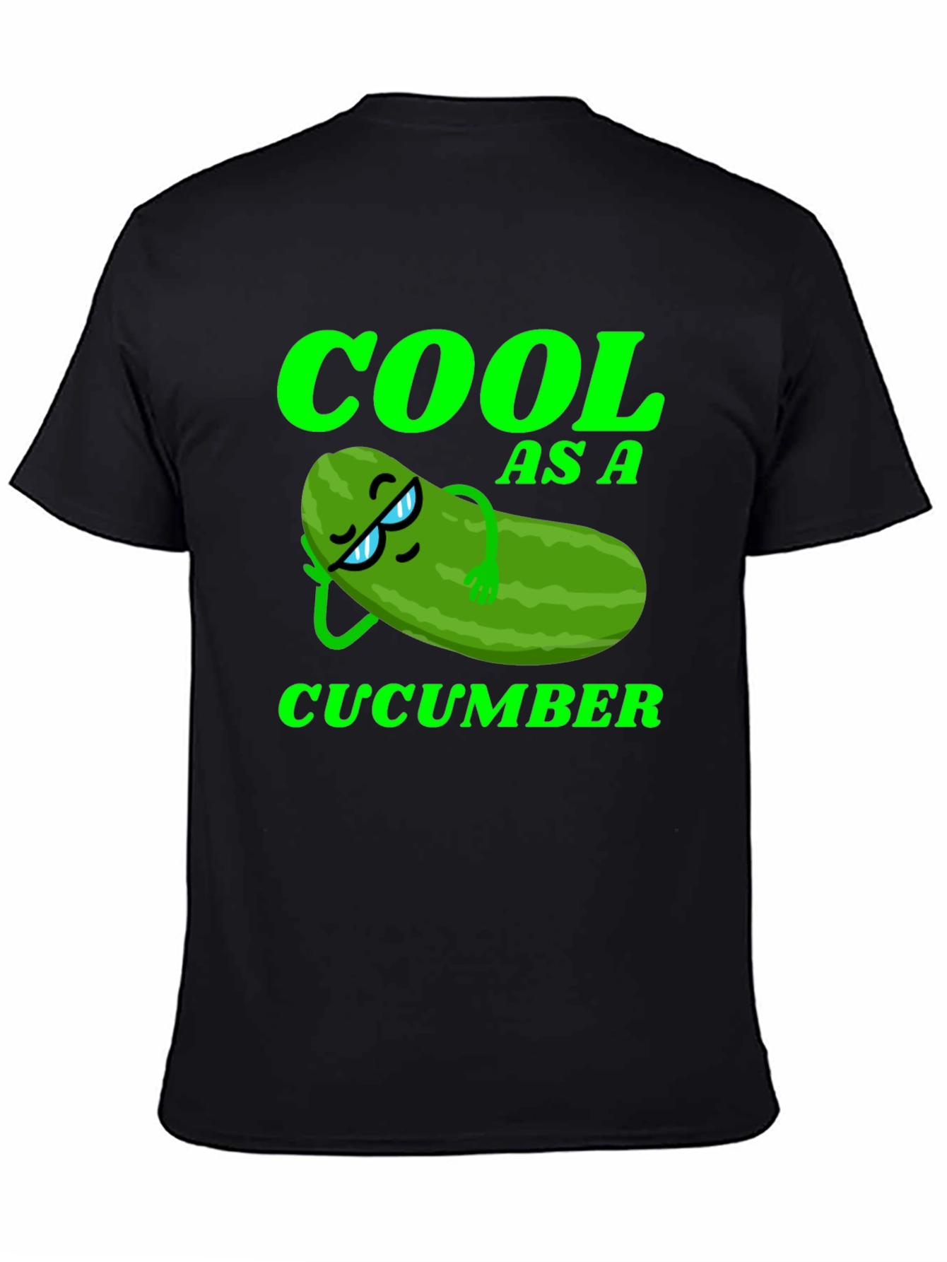 Cool As A Cucumber Graphic Tee - Relaxed Style