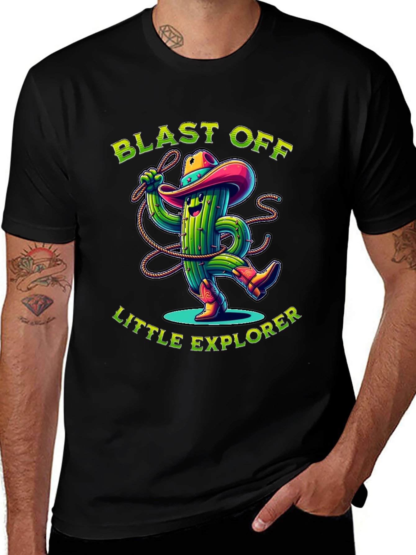 Blast Off Little Explorer T-Shirt