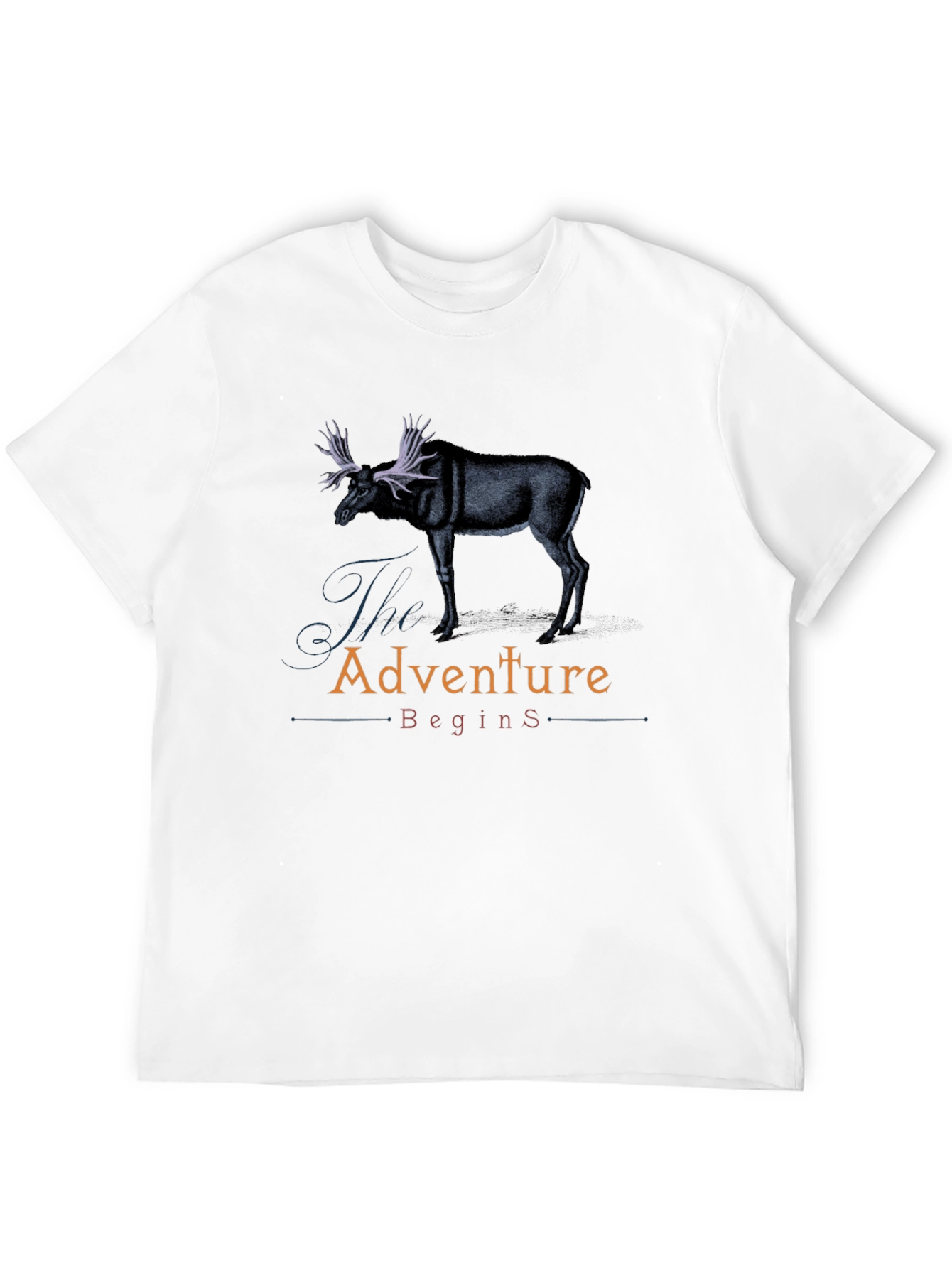 The Adventure Begins Graphic T-Shirt