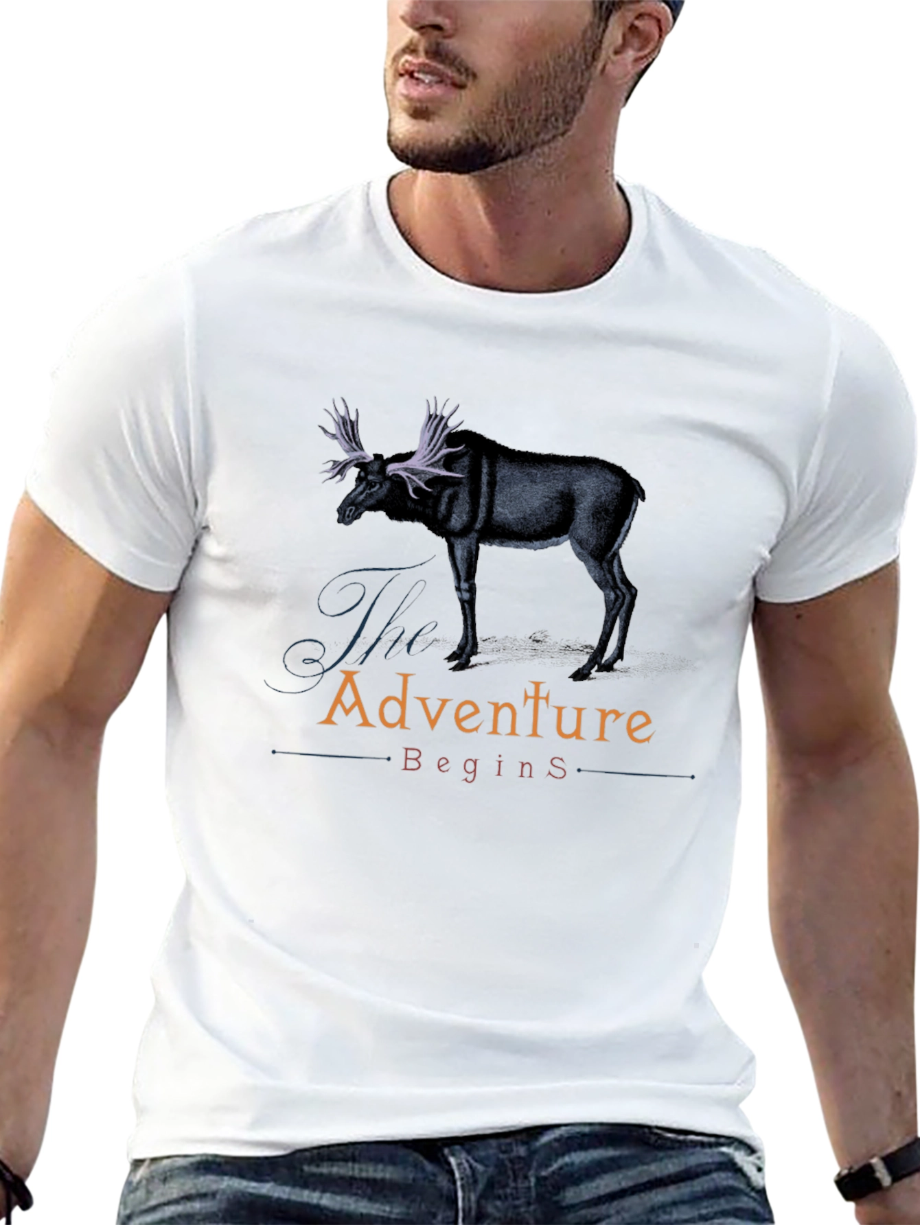 The Adventure Begins Graphic T-Shirt