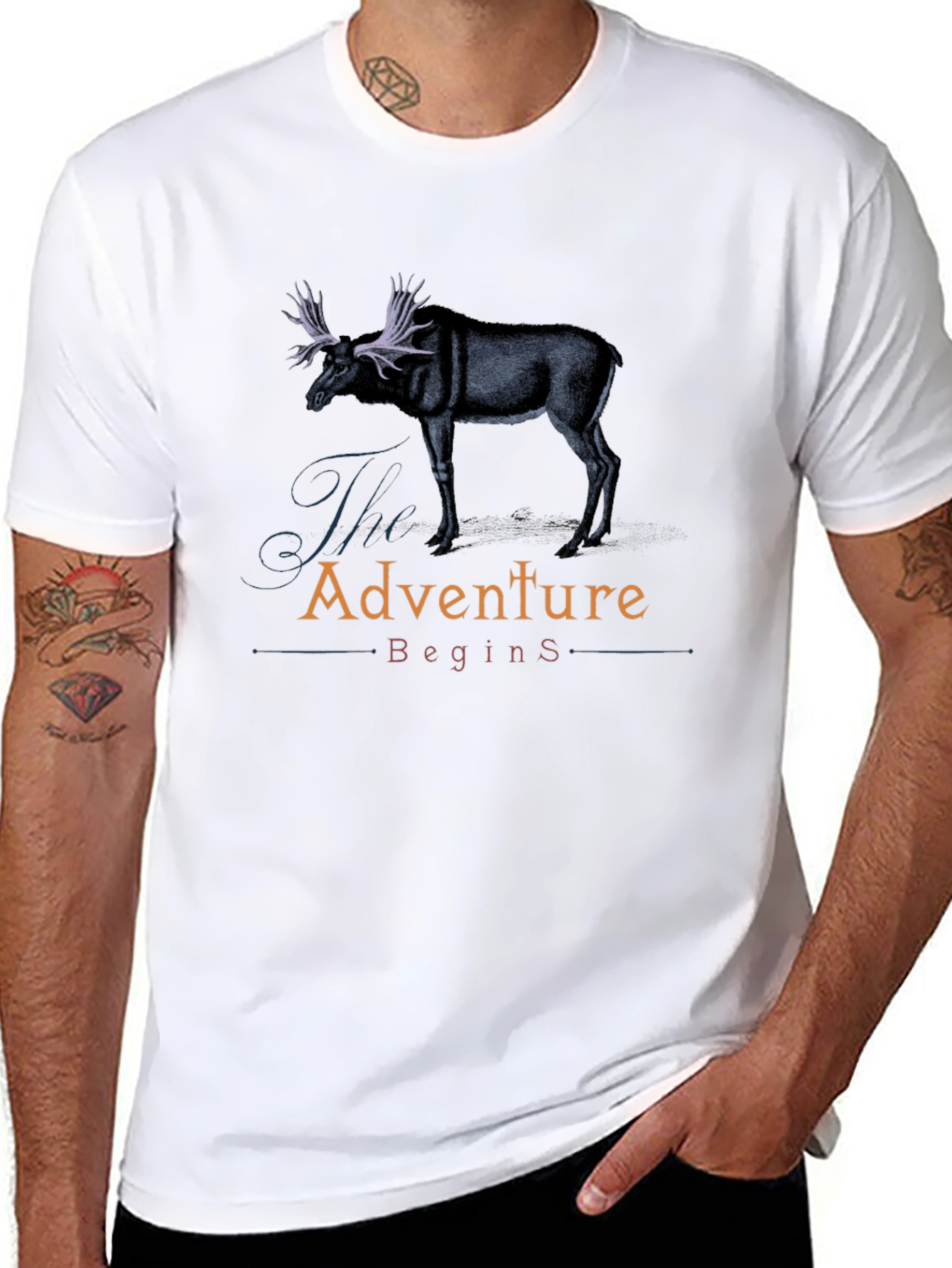 The Adventure Begins Graphic T-Shirt
