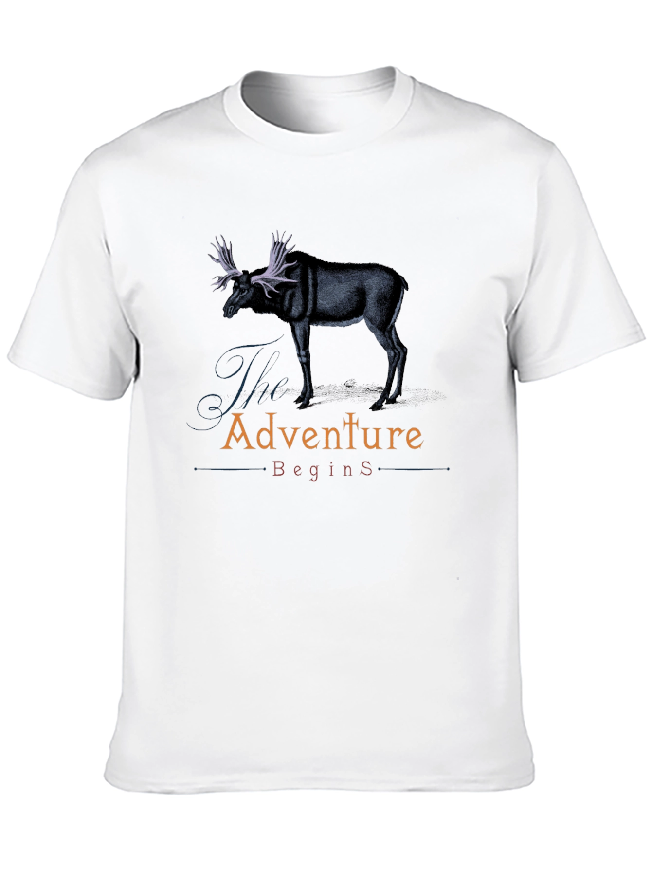 The Adventure Begins Graphic T-Shirt