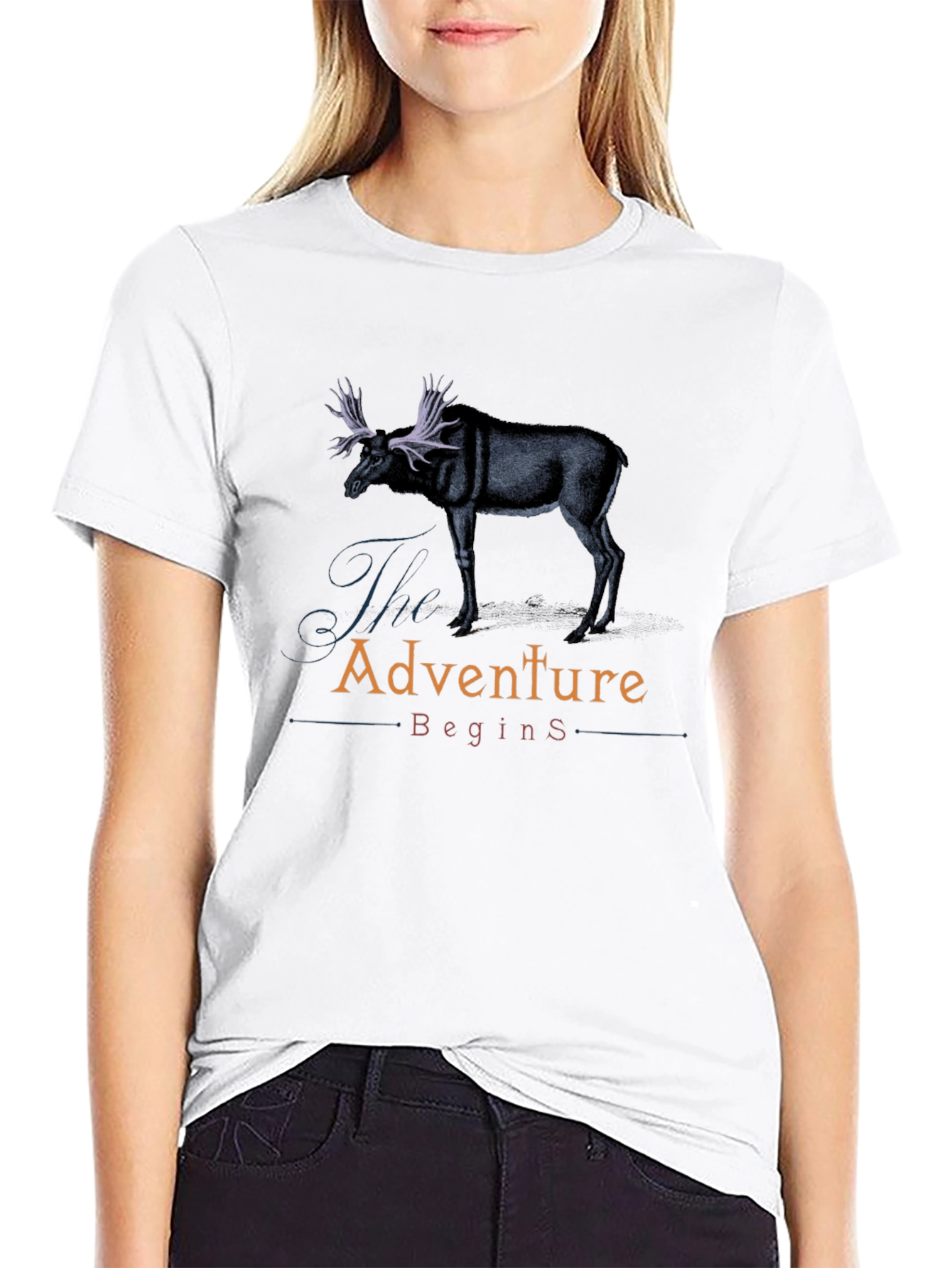 The Adventure Begins Graphic T-Shirt