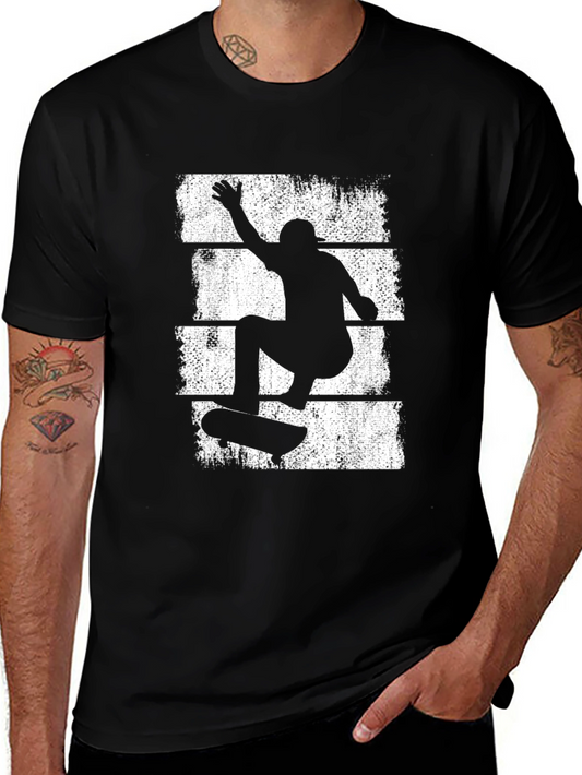Skater Graphic T-Shirt - Cool Streetwear Tee
