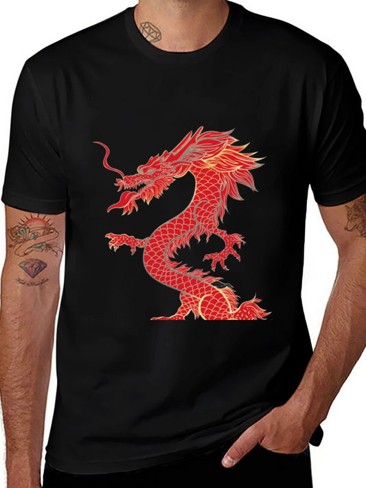 Dragon Graphic T-Shirt - Stylish Streetwear